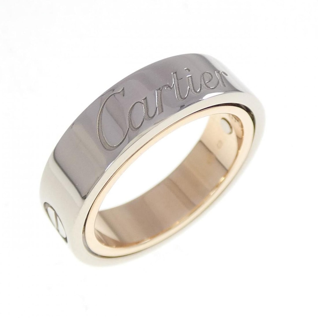 Cartier Love Secret Ring, 2005 Christmas Limited Edition Ring: --- Catalog ---Category: SizeJP Size: 10.5US Size: 5Category: DesignColor: Pink, WhiteGender: WomenMaterial: Pink gold (18K), Yellow gold (18K)Category: GeneralBrand: Cartier--- Item List ---Section: