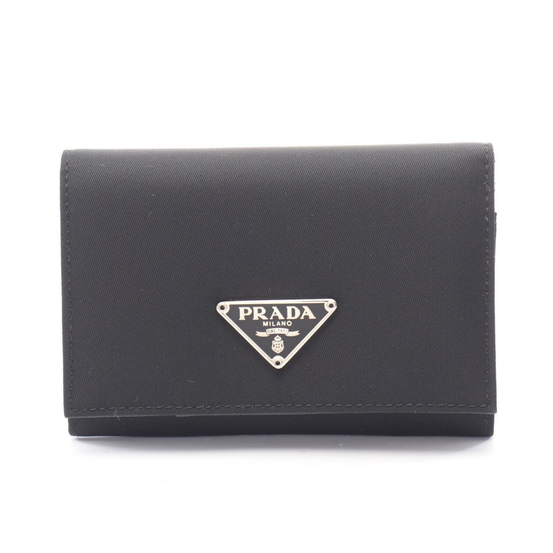 Prada TESSUTO Business Card Holder/Card Case, Nylon, Men's, Black, M504: --- Catalog ---Category: DesignType: Card caseColor: BlackGender: MenMaterial: Nylon Category: GeneralMPN: 2107601139318Brand: PradaCategory: Physical PropertiesSize (HxWxD): 7cm x 11cm x 2cm / 2.75''