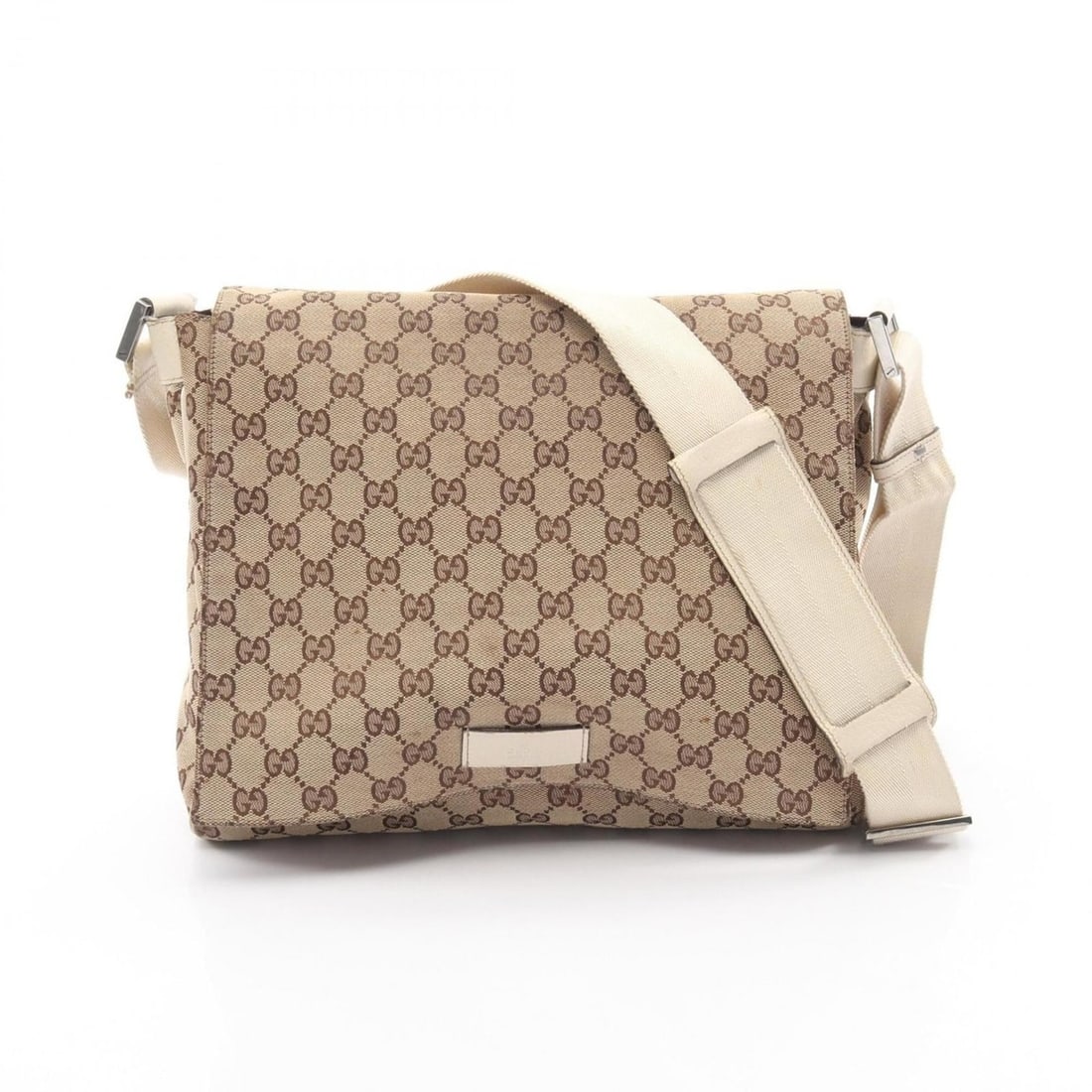 Gucci GG Canvas Shoulder Bag/Handbag, and Leather, Women's, Beige/Ivory, 146236: --- Catalog ---Category: SizeSize (HxWxD): 26cm x 31cm x 8cm / 10.23'' x 12.2'' x 3.14''Category: DesignType: Handbag, Shoulder bagColor: Beige, IvoryGender: WomenMaterial: Canvas , Leather Category: