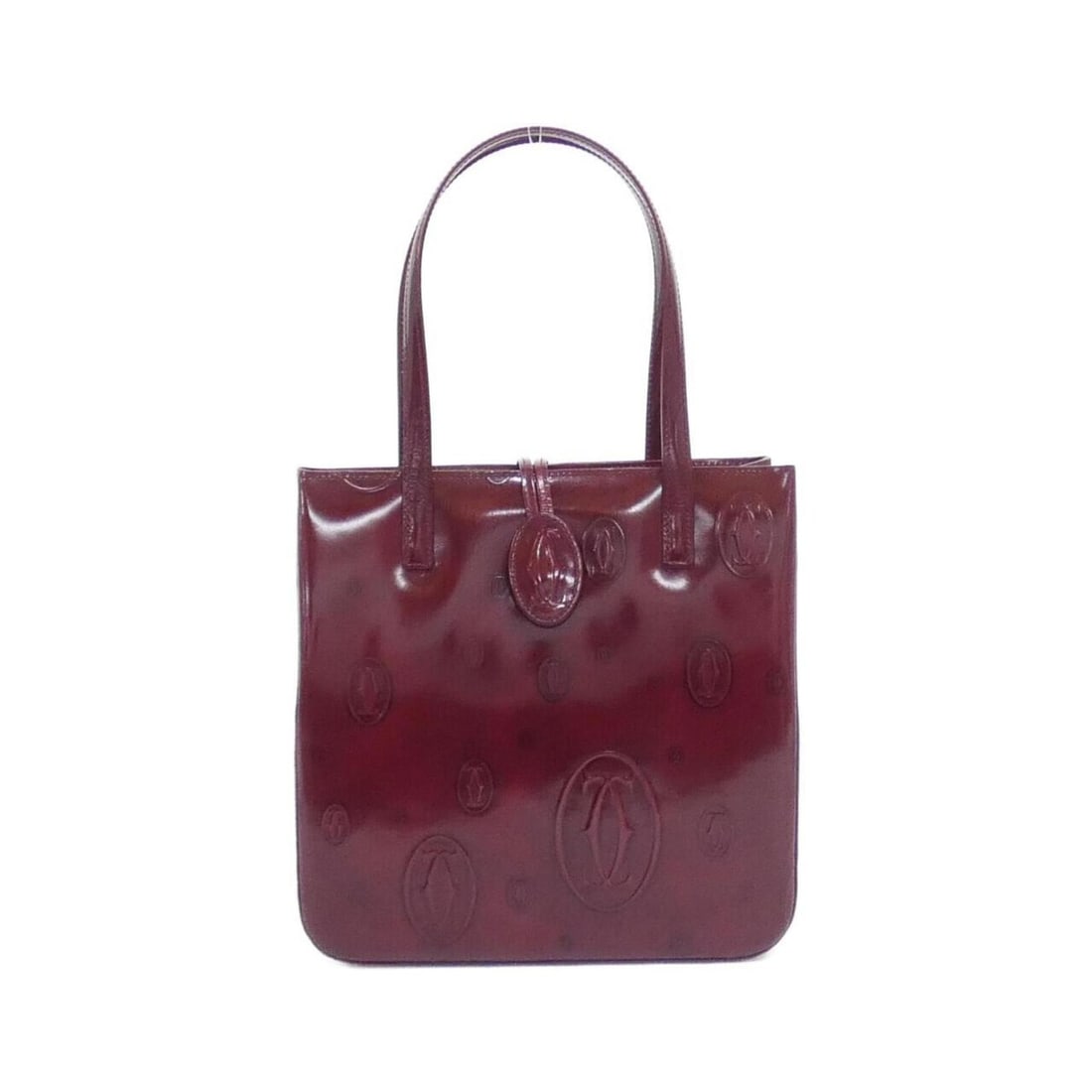 Cartier HAPPY BIRTHDAY L1000547 Handbag: --- Catalog ---Category: SizeSize (HxWxD): 20cm x 20cm x 7cm / 7.87'' x 7.87'' x 2.75''Category: DesignType: HandbagColor: BordeauxGender: WomenMaterial: Leather Leather/Fur Type: CalfskinCategory: