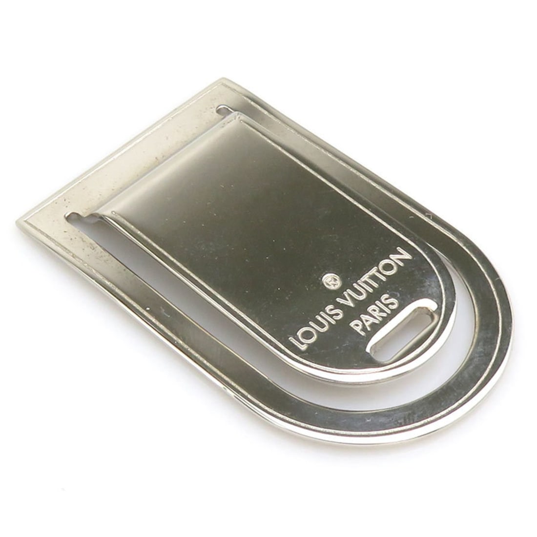 Louis Vuitton LOUIS VUITTON Money Clip Pince à Billet Porte Adresse Metal Silver Men's Women's: --- Catalog ---Category: SizeSize (HxWxD): 5cm x 3.1cm / 1.96'' x 1.22''Category: DesignType: Money clipColor: SilverGender: Men,WomenMaterial: Metal Category: GeneralMPN: M65067Brand: Louis Vuitton--
