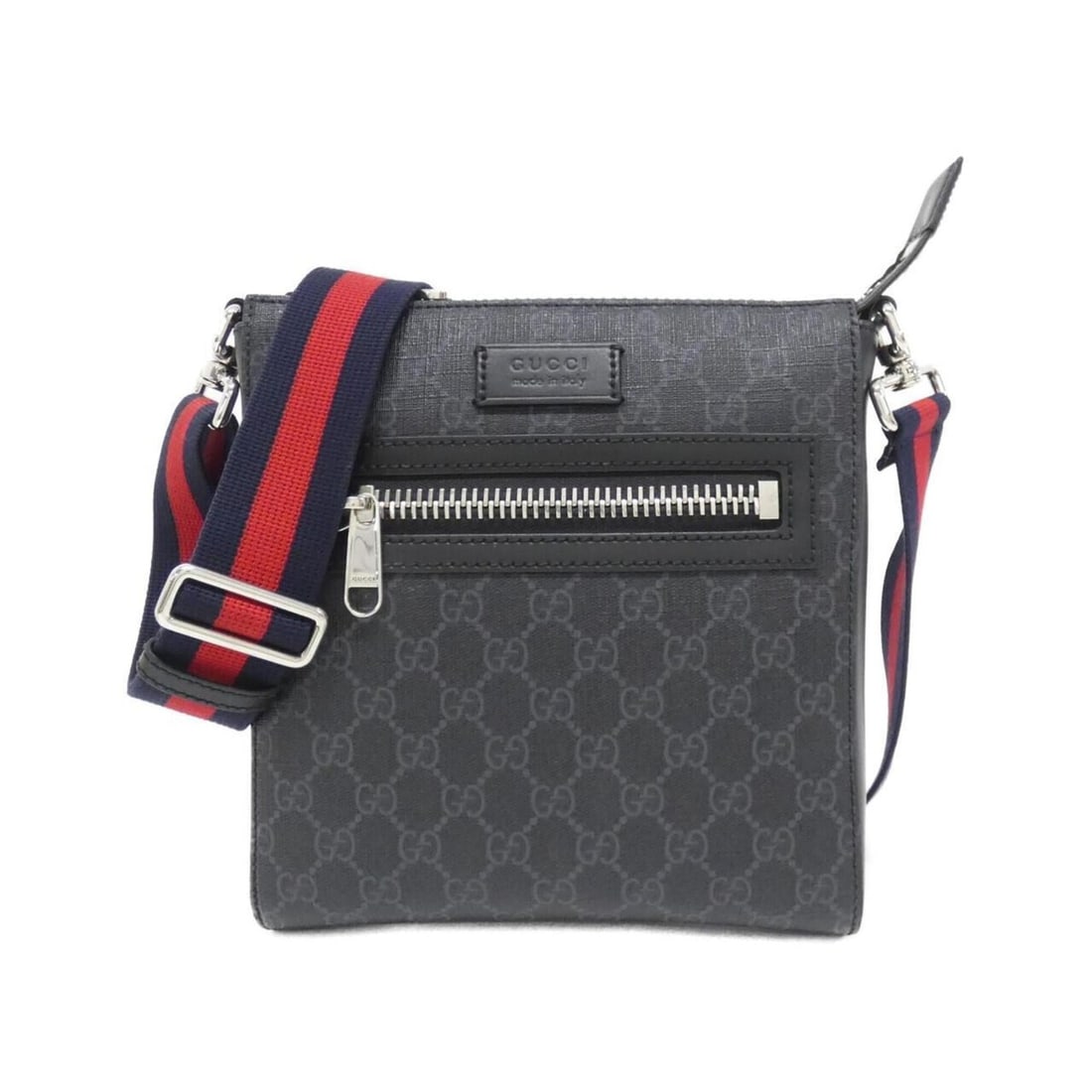 Gucci 523599 K5RLN Shoulder Bag: --- Catalog ---Category: SizeWeight: 550g / 1.21lb.Size (HxWxD): 23cm x 21cm x 4cm / 9.05'' x 8.26'' x 1.57''Strap Length: 120cm / 47.24''Category: DesignType: Shoulder bagColor: Black, GrayGender: Wo