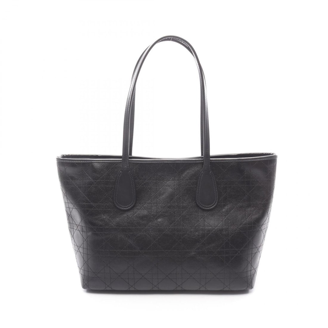 Christian Dior Dior Lady Cannage Panarea Tote Bag Handbag Leather Women's Black: --- Catalog ---Category: SizeSize (HxWxD): 24cm x 31cm x 14cm / 9.44'' x 12.2'' x 5.51''Category: DesignType: Handbag, Tote bagColor: BlackGender: WomenMaterial: Leather Category: GeneralBrand: Christ