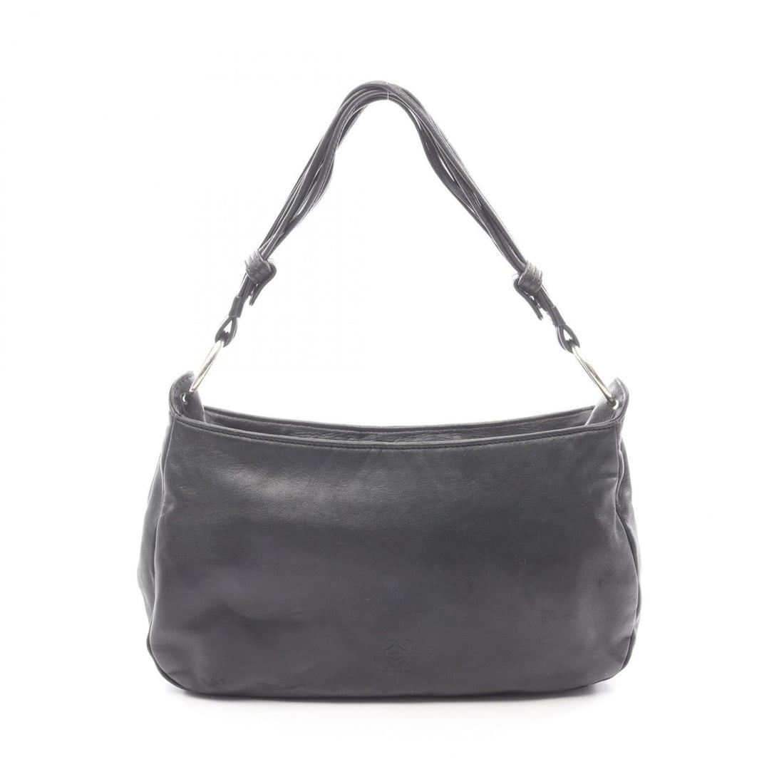 Loewe Anagram Shoulder Bag Handbag Leather Women's Black (1 of 12)