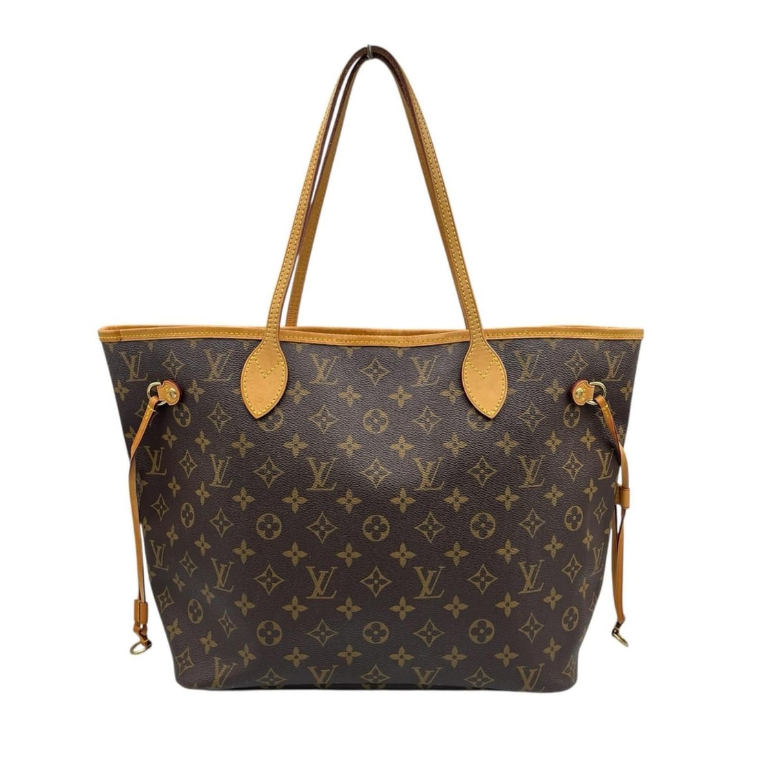 Louis Vuitton Neverfull MM Tote Bag M40156 Monogram Canvas Brown Women's (1 of 19)