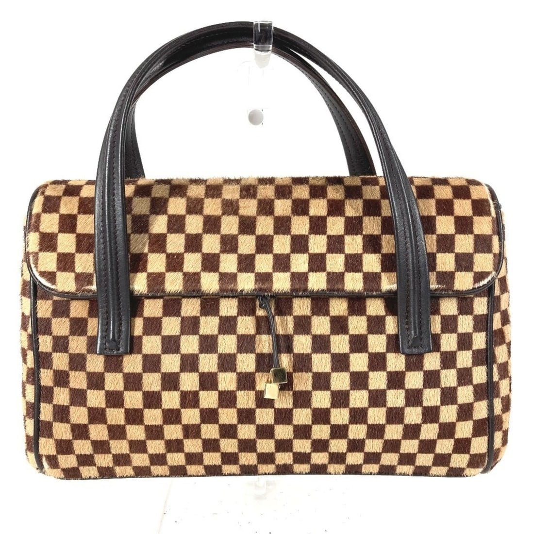 LOUIS VUITTON M92131 Damier Sauvage Lion Flap Tote Bag Handbag Calfskin Leather Women's Brown: --- Catalog ---Category: SizeSize (HxWxD): 17.5cm x 25.5cm x 6.5cm / 6.88'' x 10.03'' x 2.55''Category: DesignType: Handbag, Tote bagColor: BrownGender: WomenClosure: FlapMaterial: Leather Category: