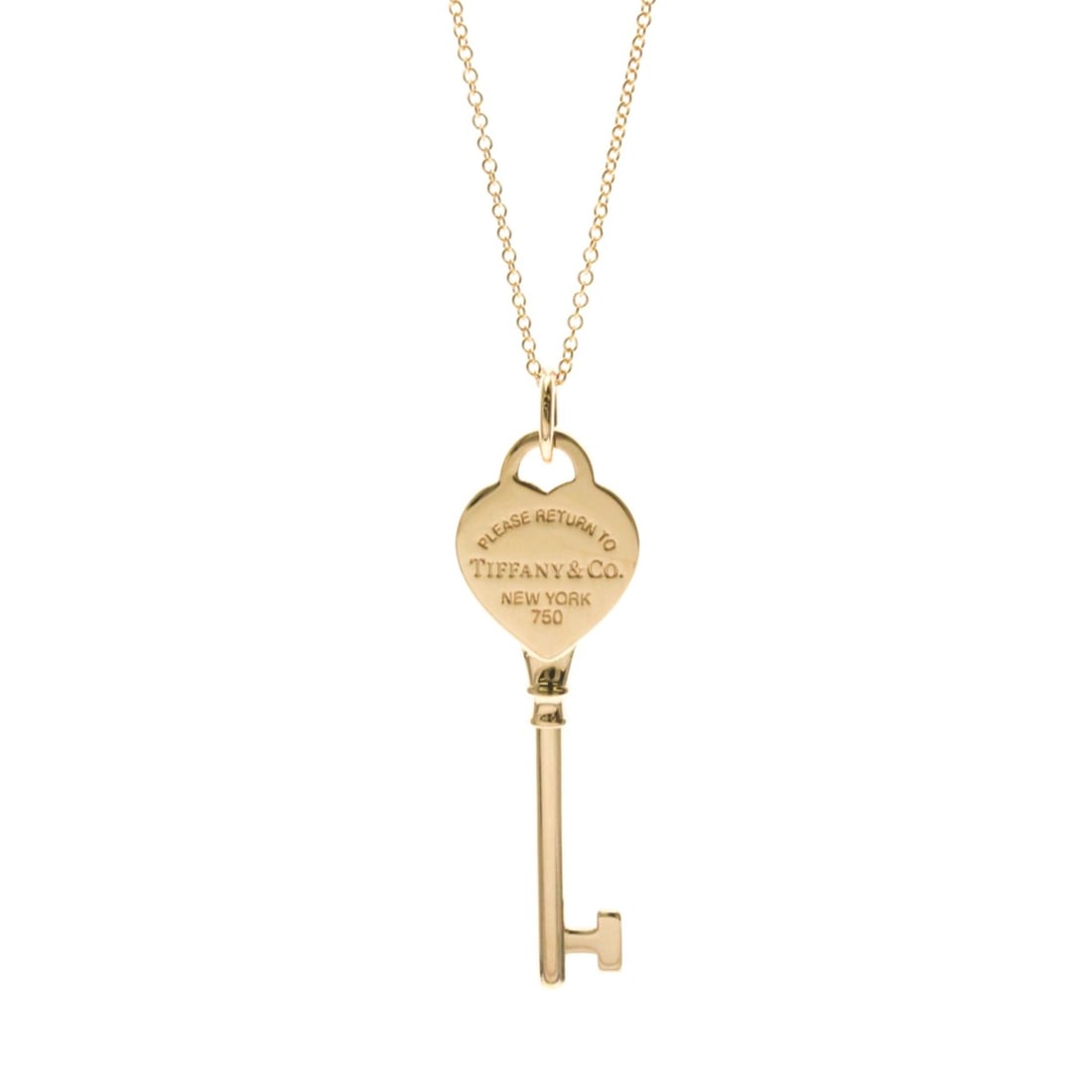 Tiffany Return To Tiffany Heart Key Necklace Pink Gold (18K) No Stone Women,Men Fashion Pendant: --- Catalog ---Category: SizeWeight: 6.8g / 0.23oz.Pendant Size: 40mm x 13mm / 1.57'' x 0.51''Neck Circumference: 45.5 cm / 17.91''Category: DesignColor: Pink goldMetal: GoldStone: No StoneStyle: Fash