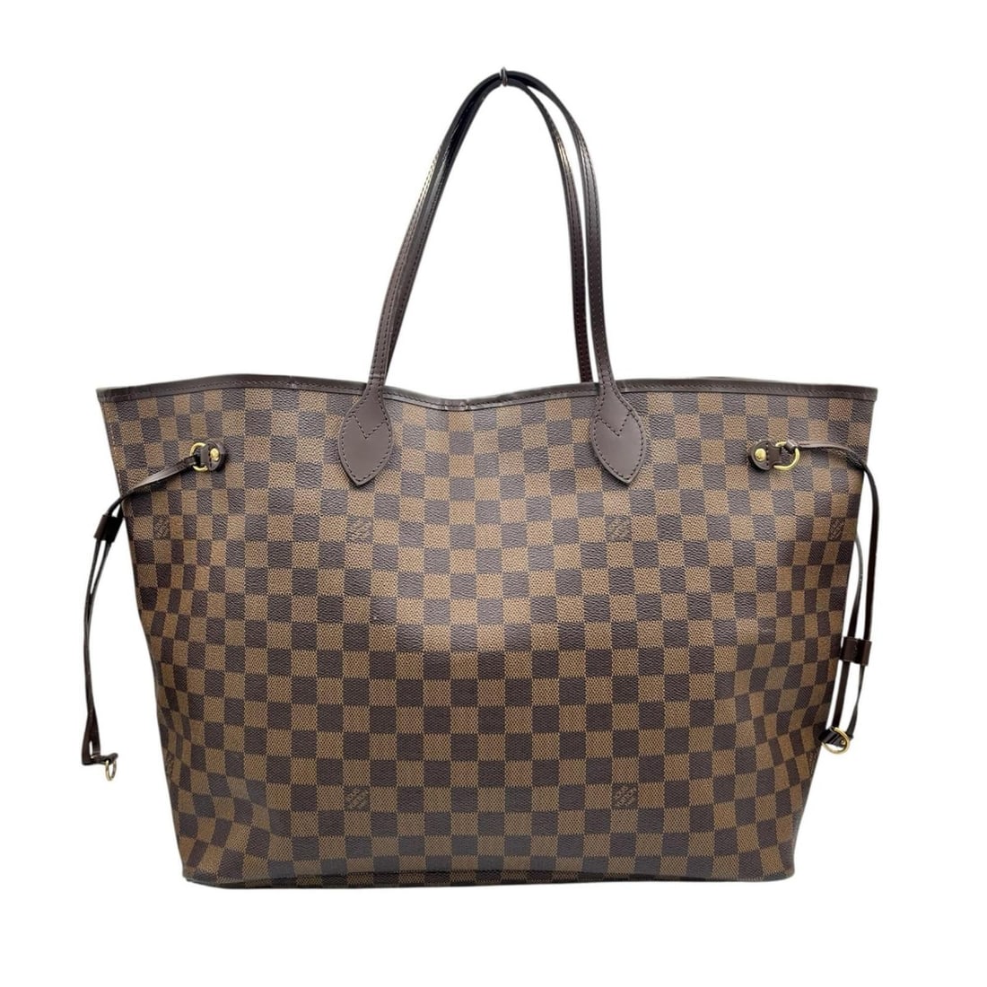 Louis Vuitton Neverfull GM Tote Bag N51106 Damier Canvas Brown Women's: --- Catalog ---Category: SizeSize (HxWxD): 31cm x 53cm x 20cm / 12.2'' x 20.86'' x 7.87''Category: DesignType: Tote bagColor: BrownGender: WomenMaterial: Damier Canvas Category: GeneralMPN: N51106Bran