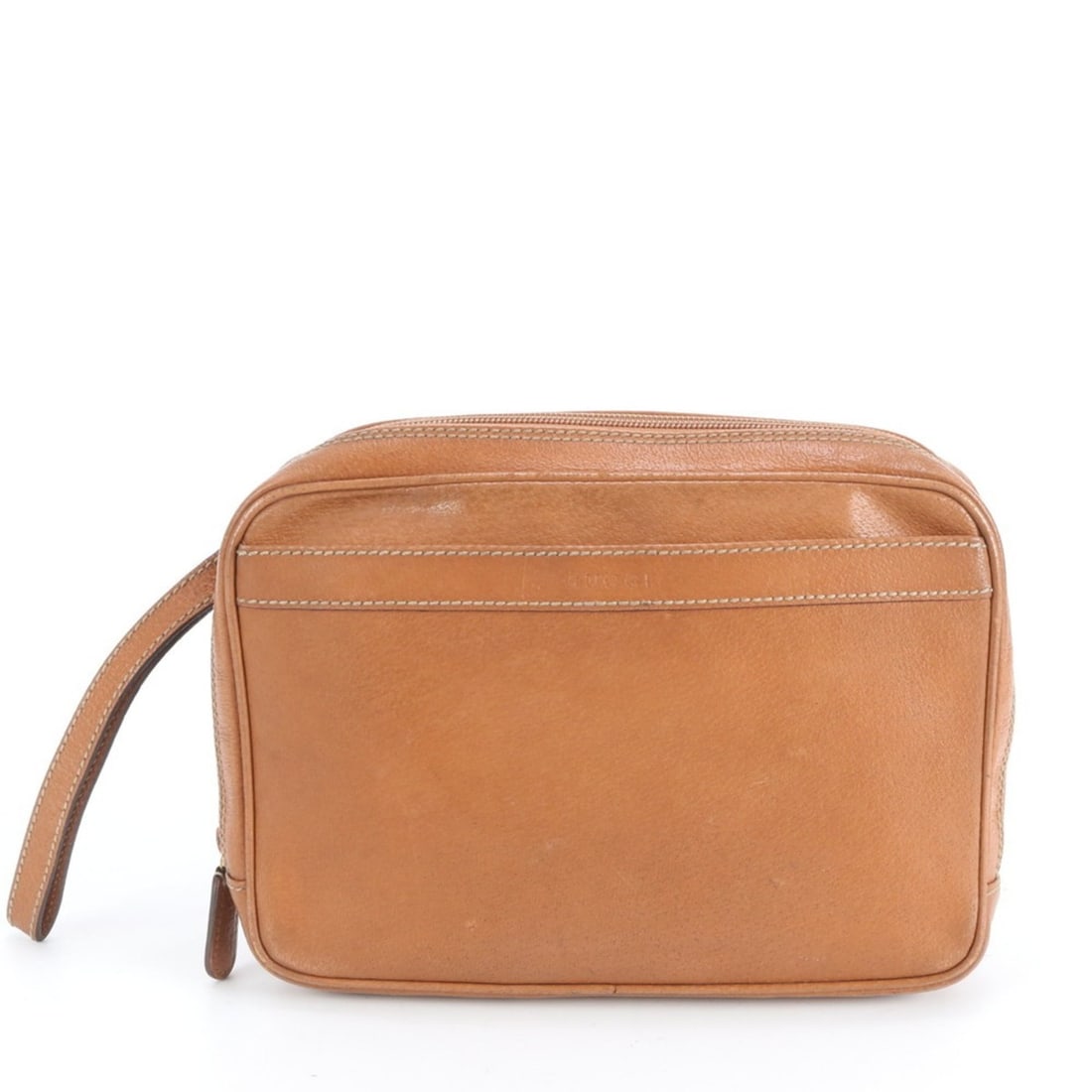 Gucci Old Leather Clutch Bag Brown Men's: --- Catalog ---Category: SizeSize (HxWxD): 18cm x 24cm x 4cm / 7.08'' x 9.44'' x 1.57''Handle Length: 34cm / 13.38''Category: DesignType: Clutch bagColor: BrownGender: MenMaterial: Leather Category: G