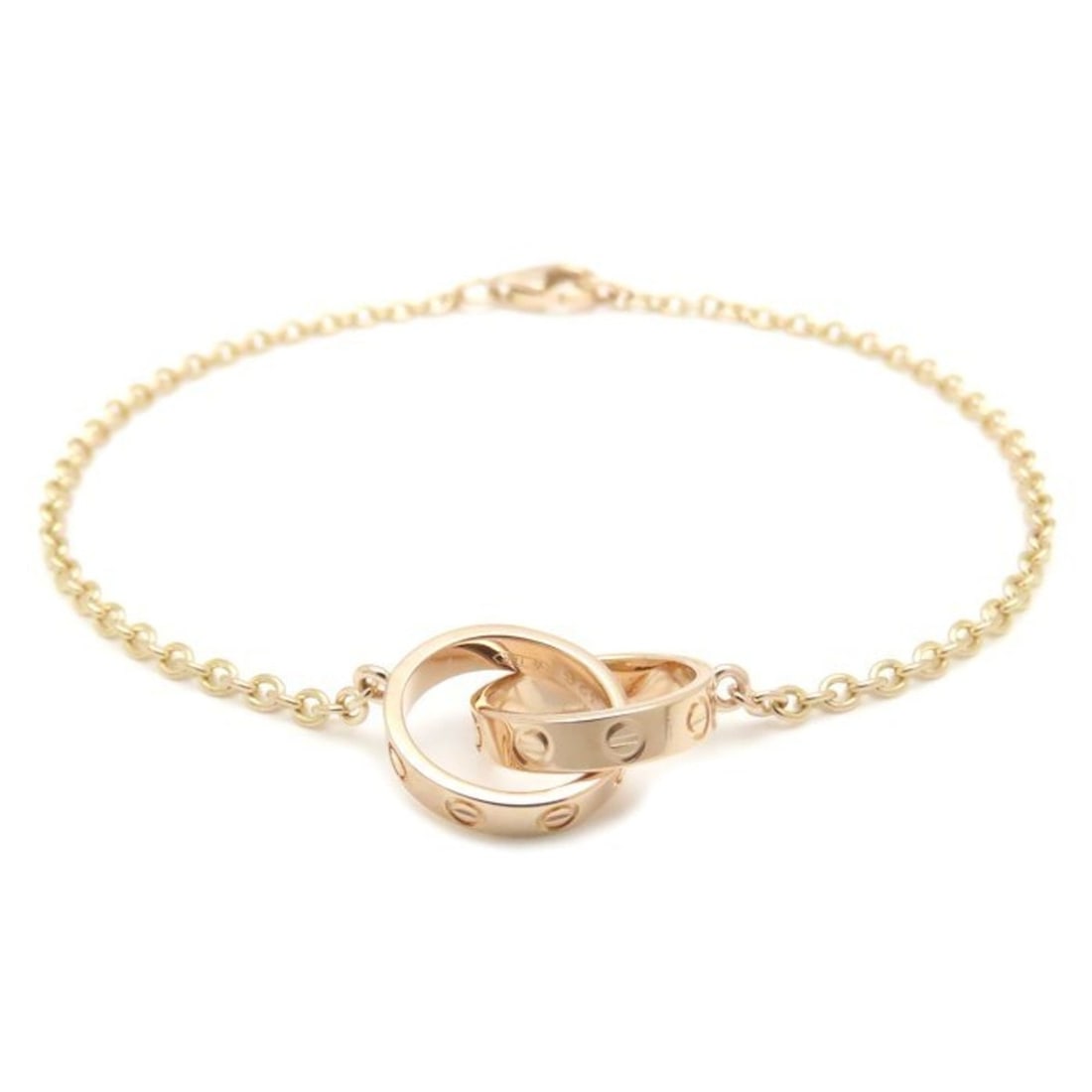 CARTIER Baby Love Bracelet 18KPG Women's 295221: --- Catalog ---Category: SizeLength: 18cm / 7.08''Category: DesignType: Charm braceletGender: WomenMaterial: Pink gold (18K)Category: GeneralBrand: Cartier--- Item List ---Section: ConditionRanking: R