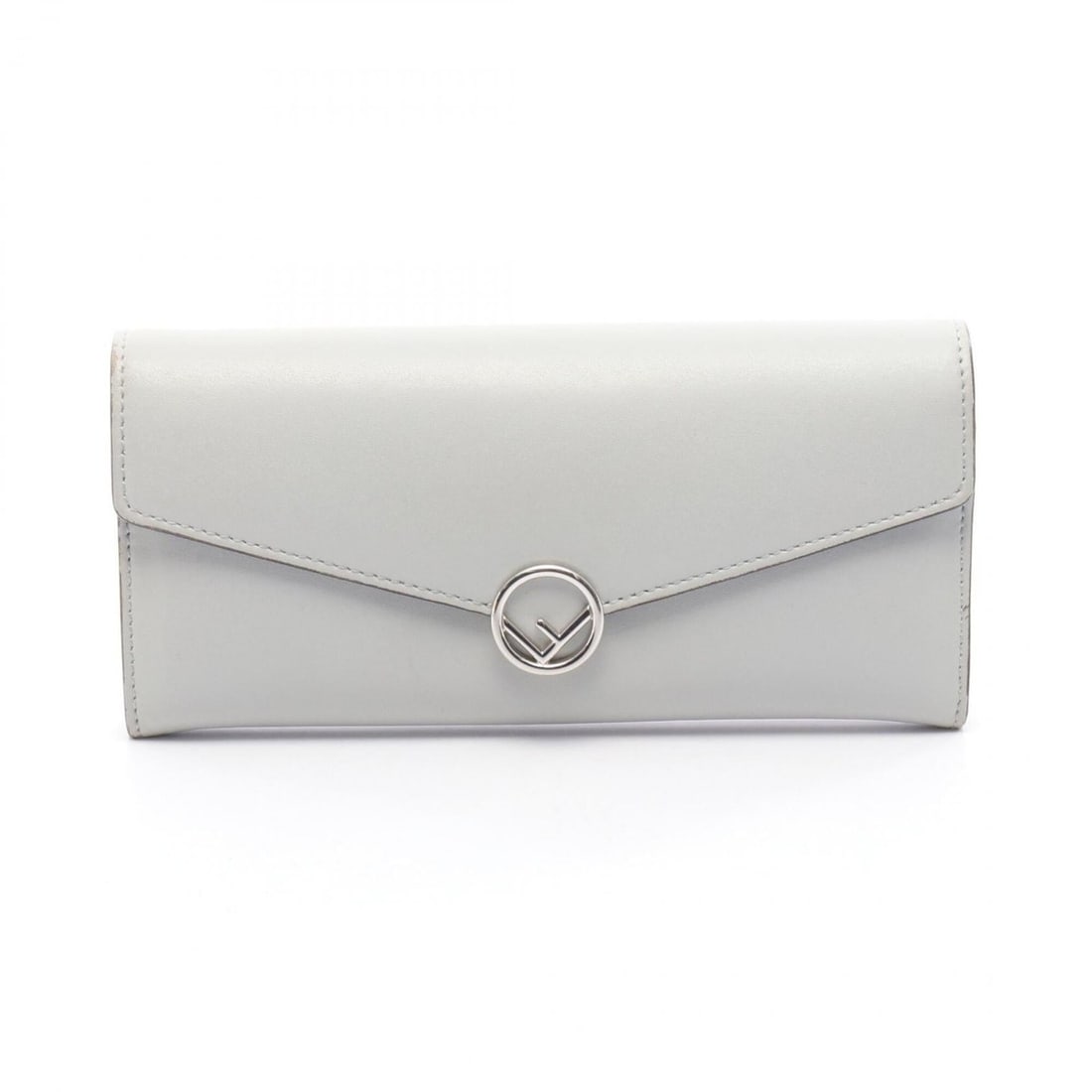 Fendi F is Bi-fold Long Wallet, Leather, Women's, Gray, 8M0251: --- Catalog ---Category: SizeSize (HxWxD): 9cm x 18.5cm x 2.5cm / 3.54'' x 7.28'' x 0.98''Category: DesignType: Long wallet (bi-fold)Color: GrayGender: WomenMaterial: Leather Category: GeneralMPN: 8M0