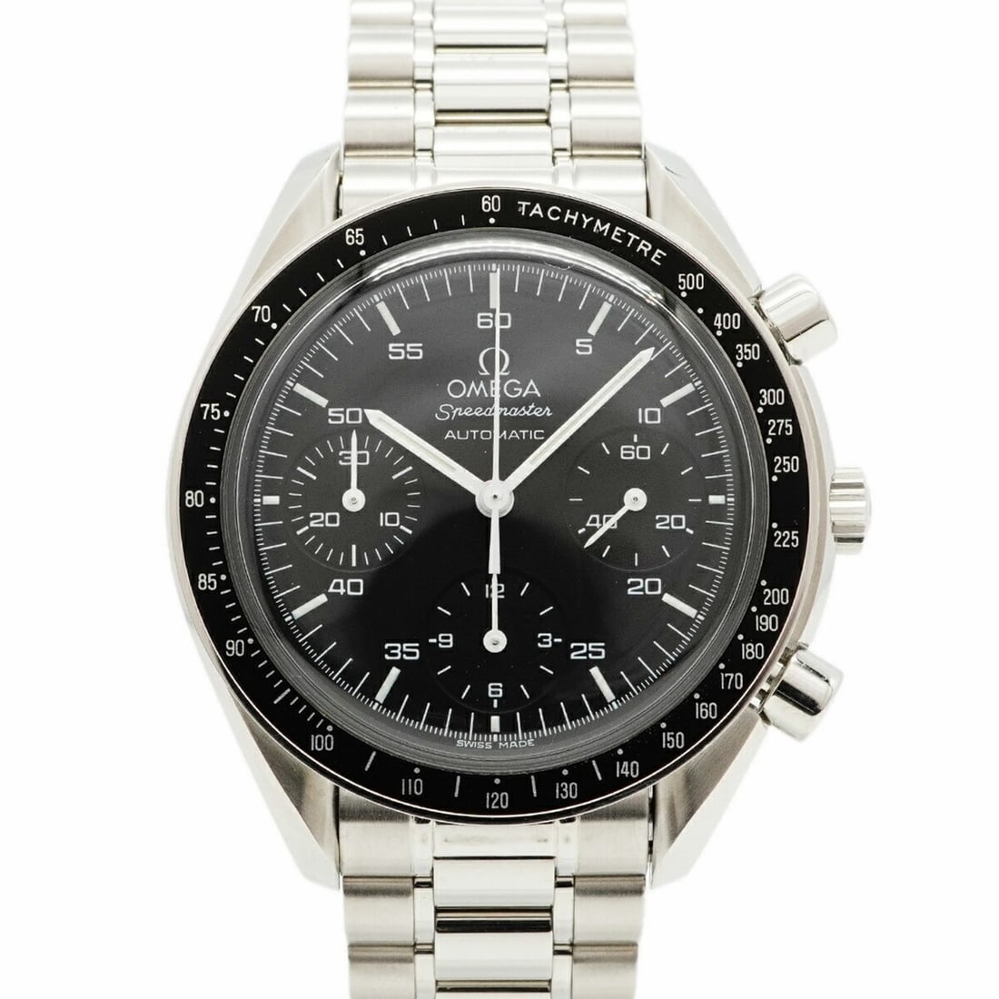 Omega Speedmaster 3510.50 Black Dial Men's Watch: --- Catalog ---Category: SizeWrist Size: 17cm / 6.69''Case Diameter: 39.5mm / 1.56''Category: DesignType: WristwatchGender: MenColor (Dial): BlackMaterial (Band): Stainless steelCategory: GeneralMPN: