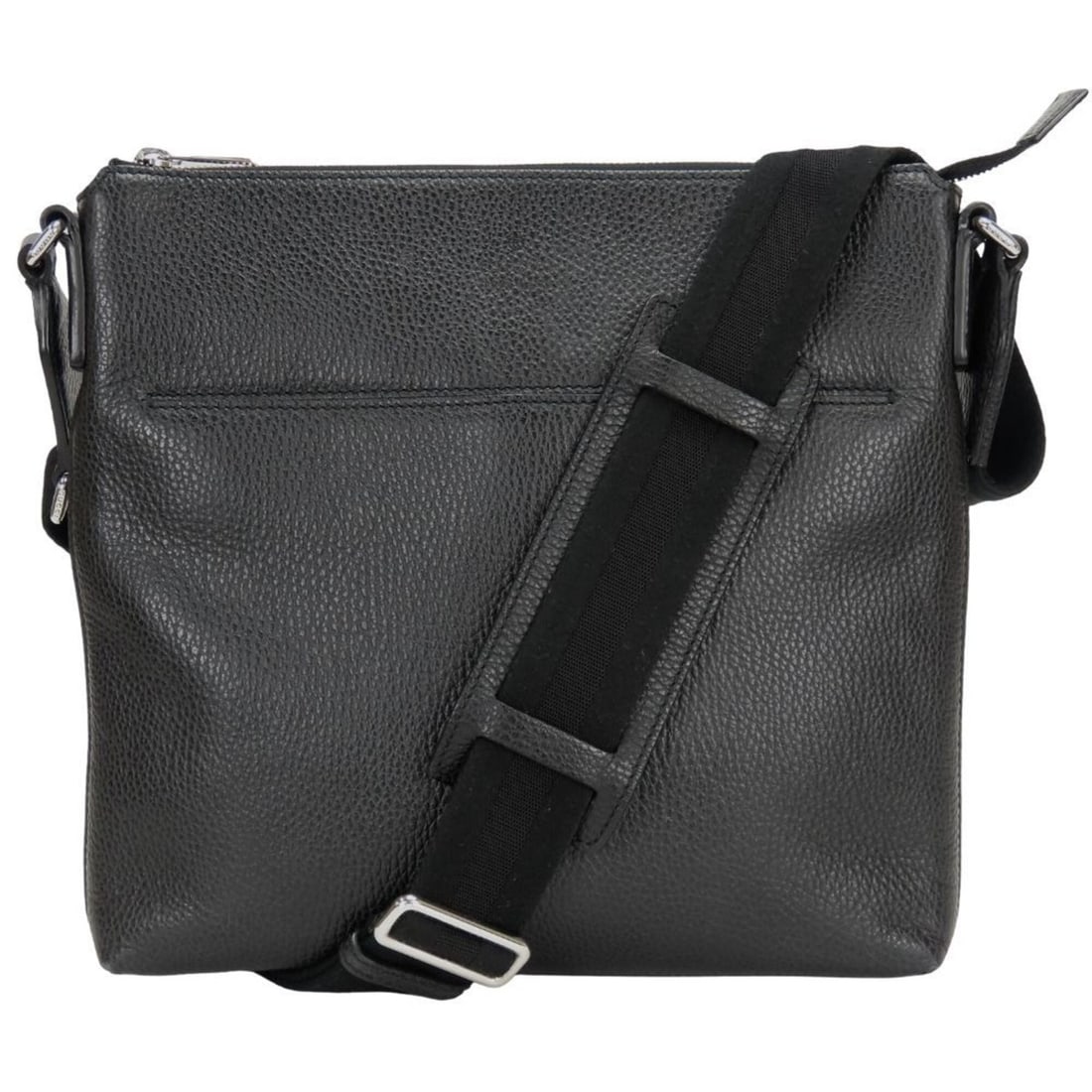 Gucci Cosmopolis Shoulder Bag 394915 Leather Black Men's GUCCI: --- Catalog ---Category: SizeWeight: 700g / 1.54lb.Size (HxWxD): 27cm x 28.5cm x 4cm / 10.62'' x 11.22'' x 1.57''Strap Length: 103cm - 133cm / 40.55'' - 52.36''Category: DesignType: Shoulder bagColor: