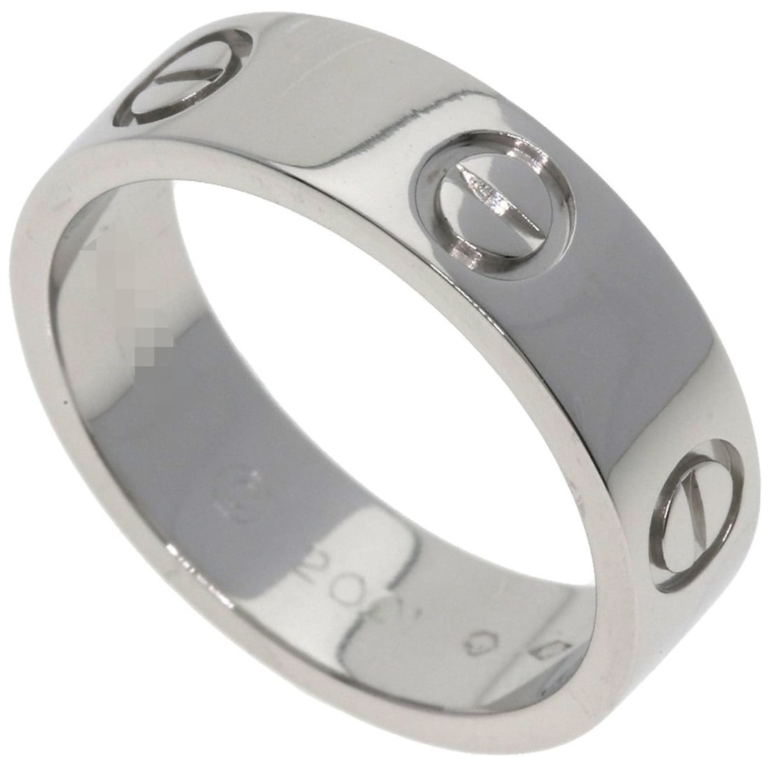 Cartier Love Ring #52, Platinum PT950, Women's Ring, CARTIER (1 of 19)