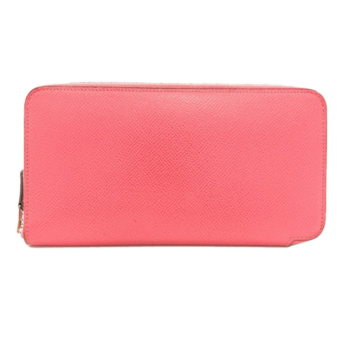 Hermes Azap Silk In Long Wallet, Rose Azalee, Silver Hardware, Epsom Leather, Women's (1 of 18)