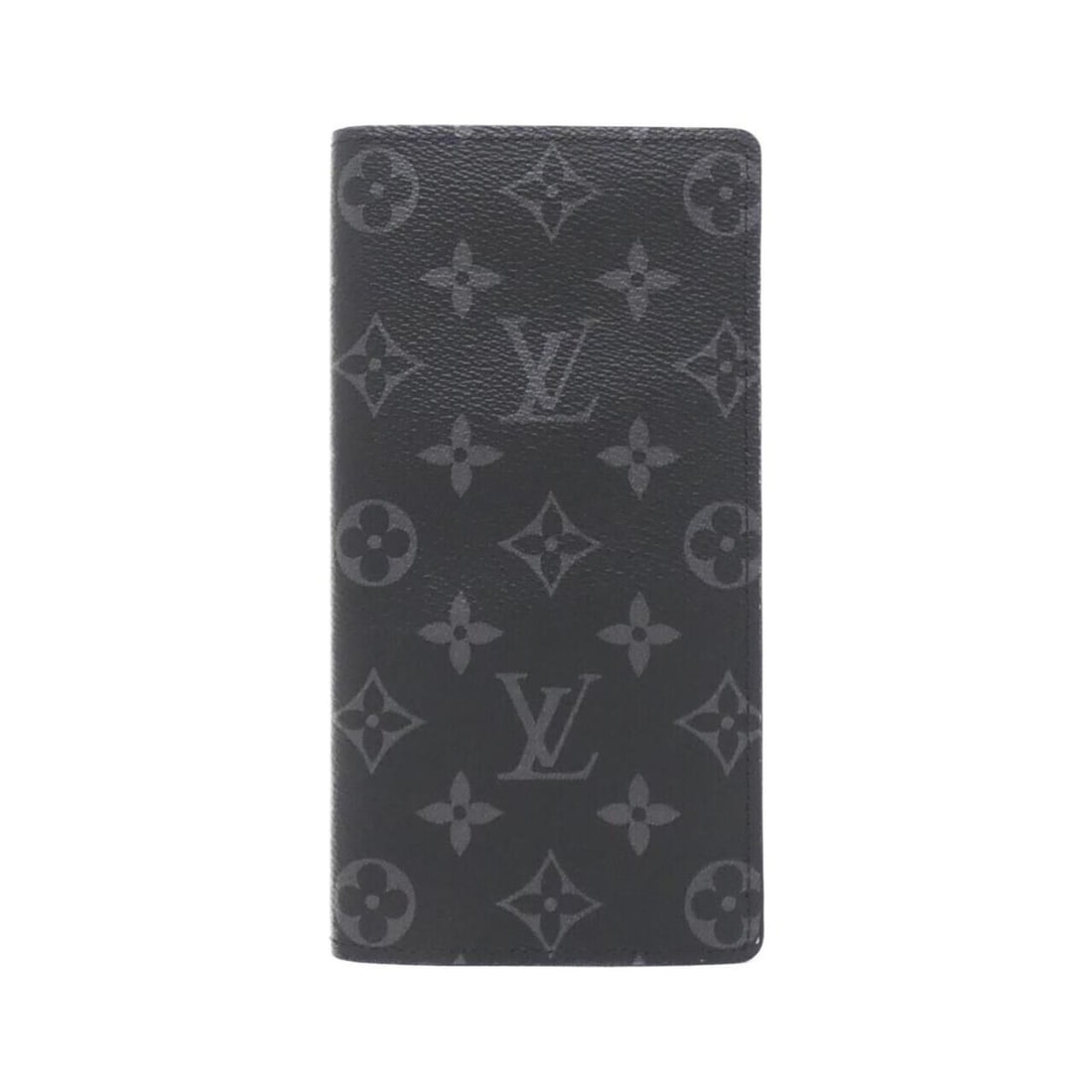 Louis Vuitton Monogram Eclipse Portefeuille Brazza M61697 Wallet (1 of 11)