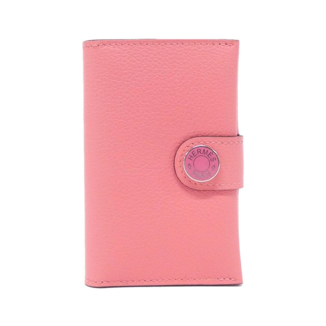 Hermes R.M.S. 084335CK Business Card Holder/Card Case: --- Catalog ---Category: DesignType: Card caseColor: Rose azaleeGender: WomenMaterial: Evercalf leather Category: GeneralMPN: 084335CKBrand: HermesCategory: Physical PropertiesSize (HxWxD): 10.5cm x 6