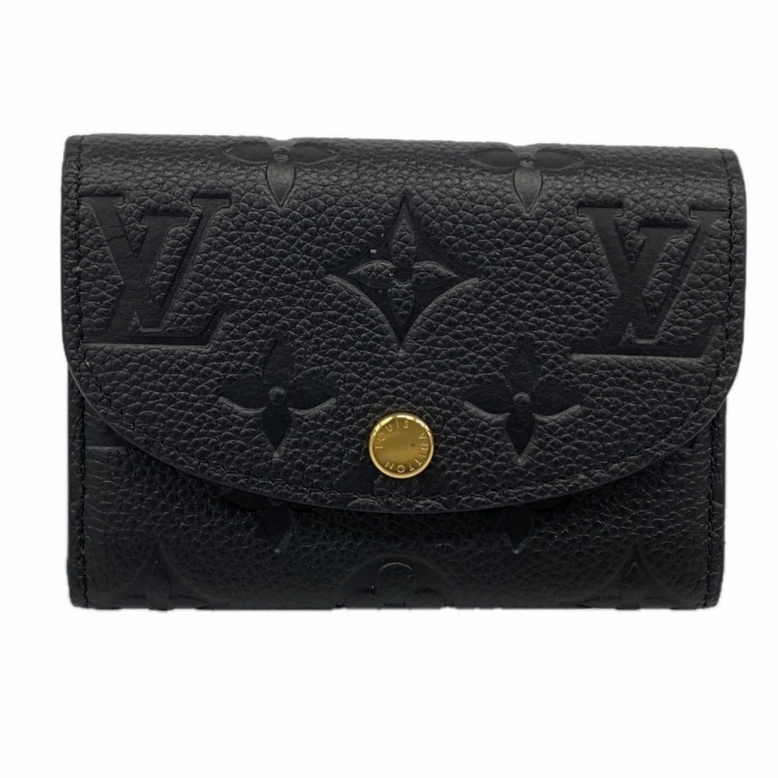 Louis Vuitton Monogram Empreinte Portemonnaie Rosalie Wallet/Coin Case M81455 Noir (Women's): --- Catalog ---Category: SizeSize (HxWxD): 8cm x 11cm x 2.5cm / 3.14'' x 4.33'' x 0.98''Category: DesignType: Coin purse/coin caseColor: NoirGender: WomenCategory: GeneralMPN: M81455Brand: Louis Vuitt