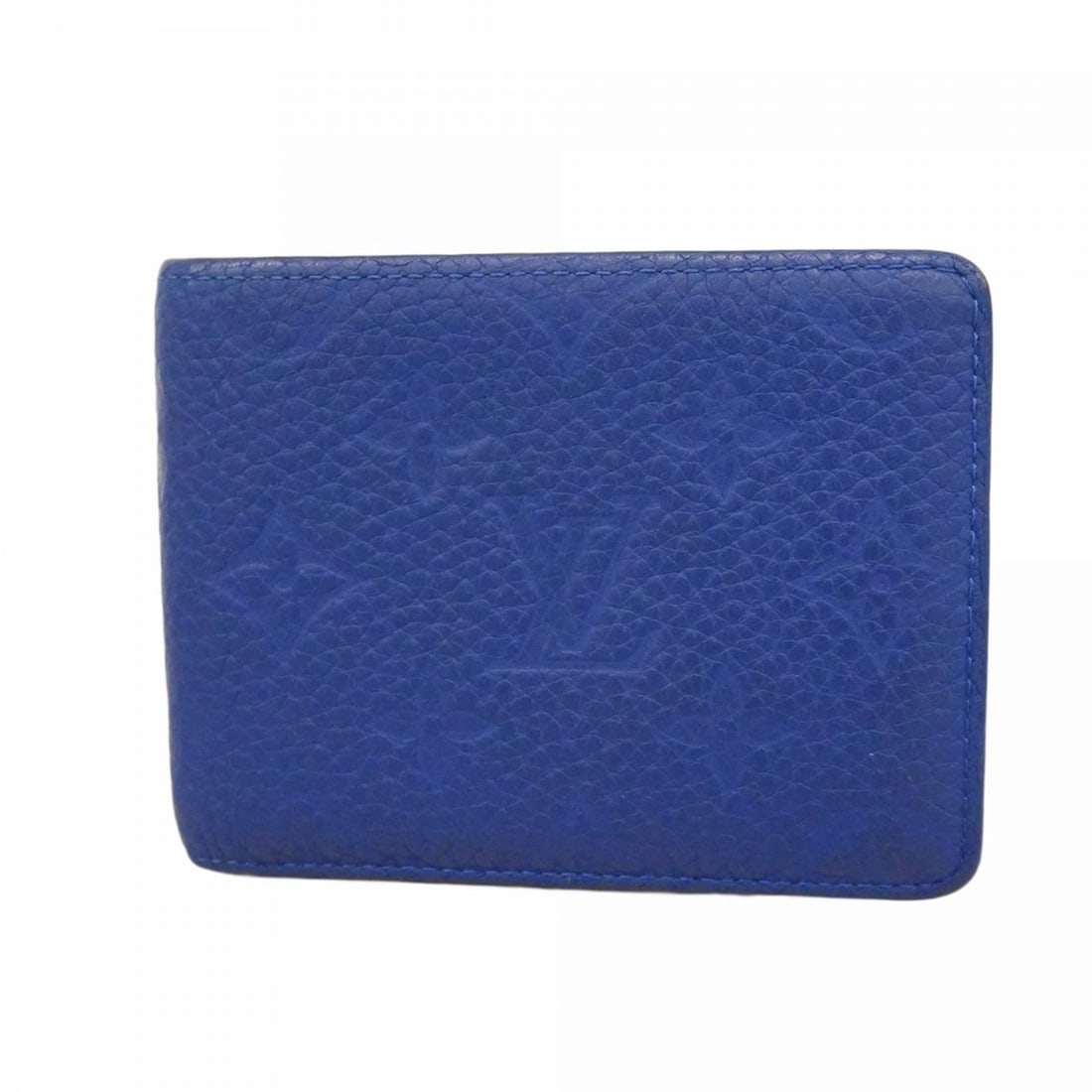 Louis Vuitton Taurillon Leather Portefeuille Slender Wallet M80590 Blue Men's: --- Catalog ---Category: SizeSize (HxWxD): 9cm x 11.5cm x 1.5cm / 3.54'' x 4.52'' x 0.59''Category: DesignType: Bill wallet (bi-fold)Color: BlueGender: MenCategory: GeneralMPN: M80590Brand: Louis Vuit