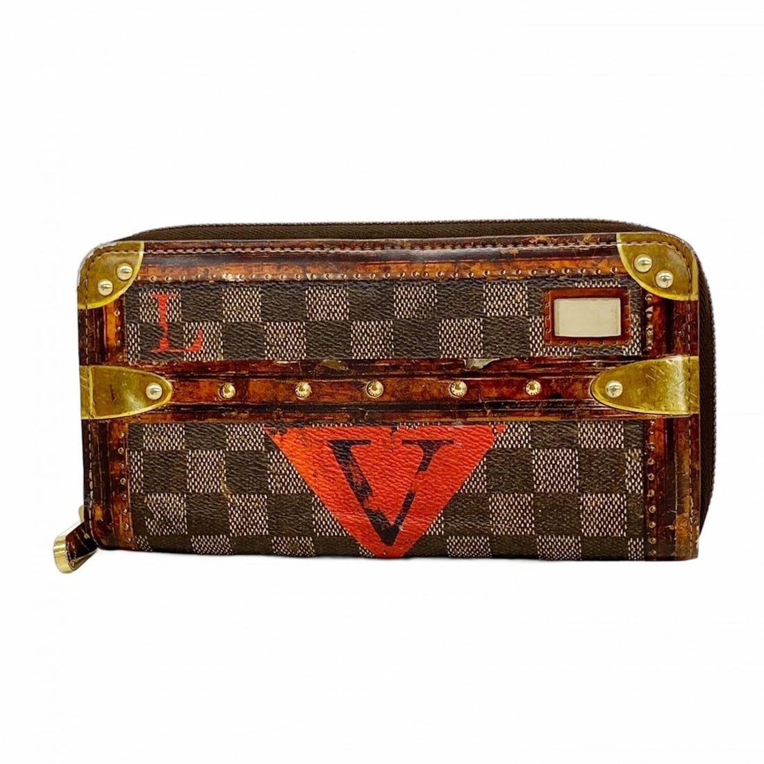 Louis Vuitton Transformed Damier Zippy Wallet M63490 Brown Women's Long: --- Catalog ---Category: SizeSize (HxWxD): 10.5cm x 19.5cm x 2.5cm / 4.13'' x 7.67'' x 0.98''Category: DesignType: Long wallet (bi-fold)Color: BrownGender: WomenCategory: GeneralMPN: M63490Brand: Loui