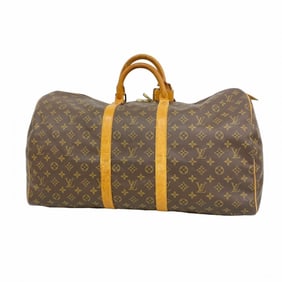 Louis Vuitton Bags - Boston Monogram Keepall 55 M41424 Brown Men's & Women's