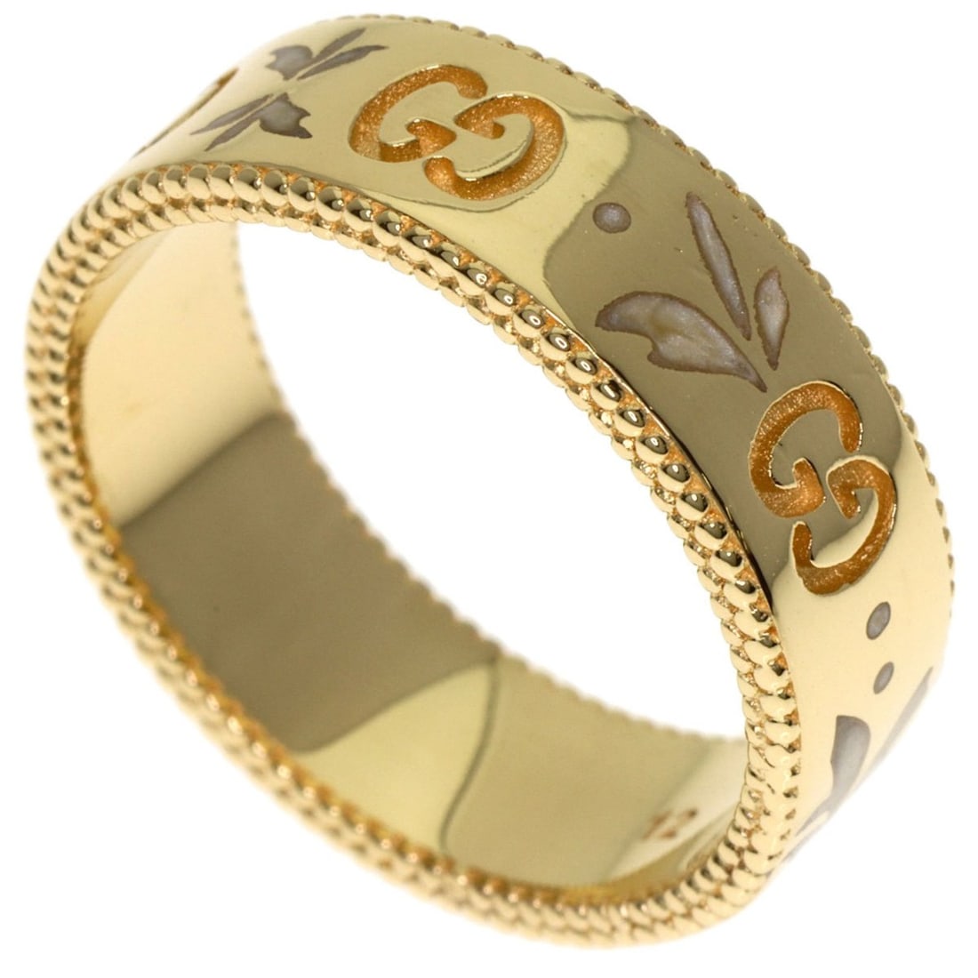 Gucci Icon Bloom Ring - 18K Yellow Gold Women's GUCCI (1 of 16)