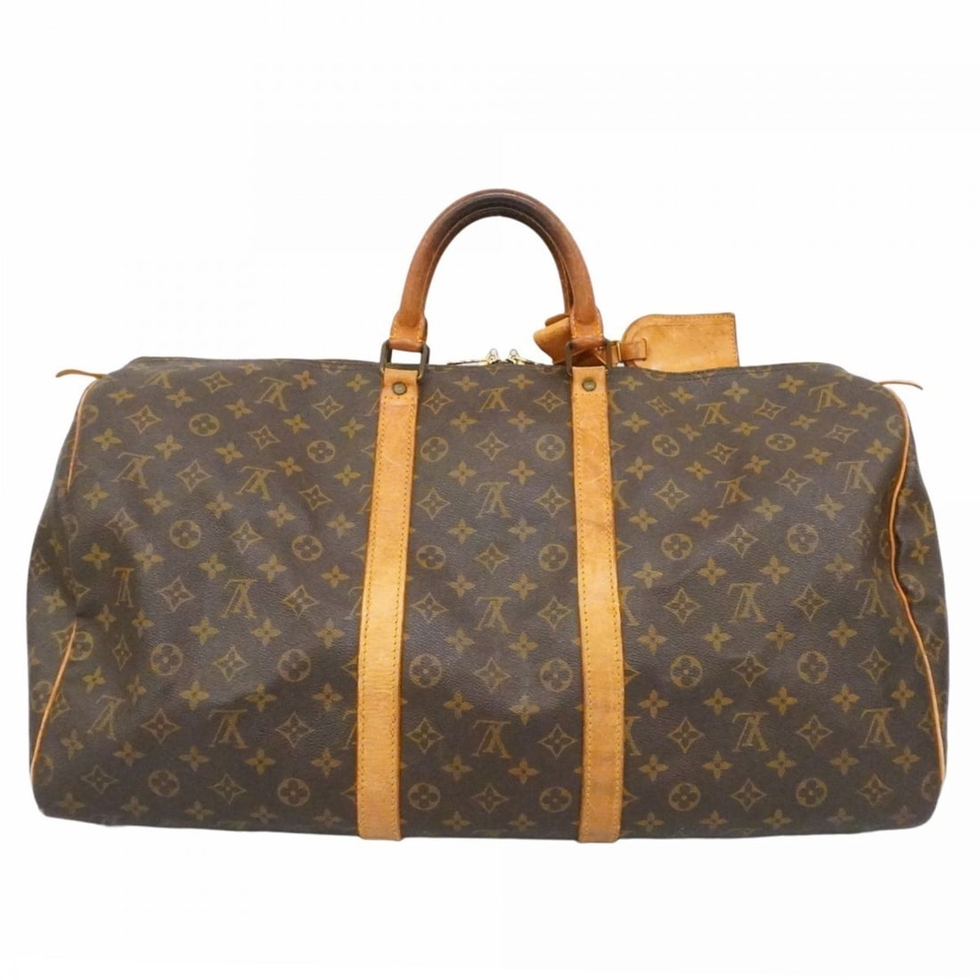 Louis Vuitton Bags - Boston Monogram Keepall 55 M41424 Brown Men's & Women's: --- Catalog ---Category: SizeSize (HxWxD): 31cm x 56cm x 25.5cm / 12.2'' x 22.04'' x 10.03''Category: DesignType: Boston bagColor: BrownGender: Men,WomenCategory: GeneralMPN: M41424Brand: Louis Vuitto
