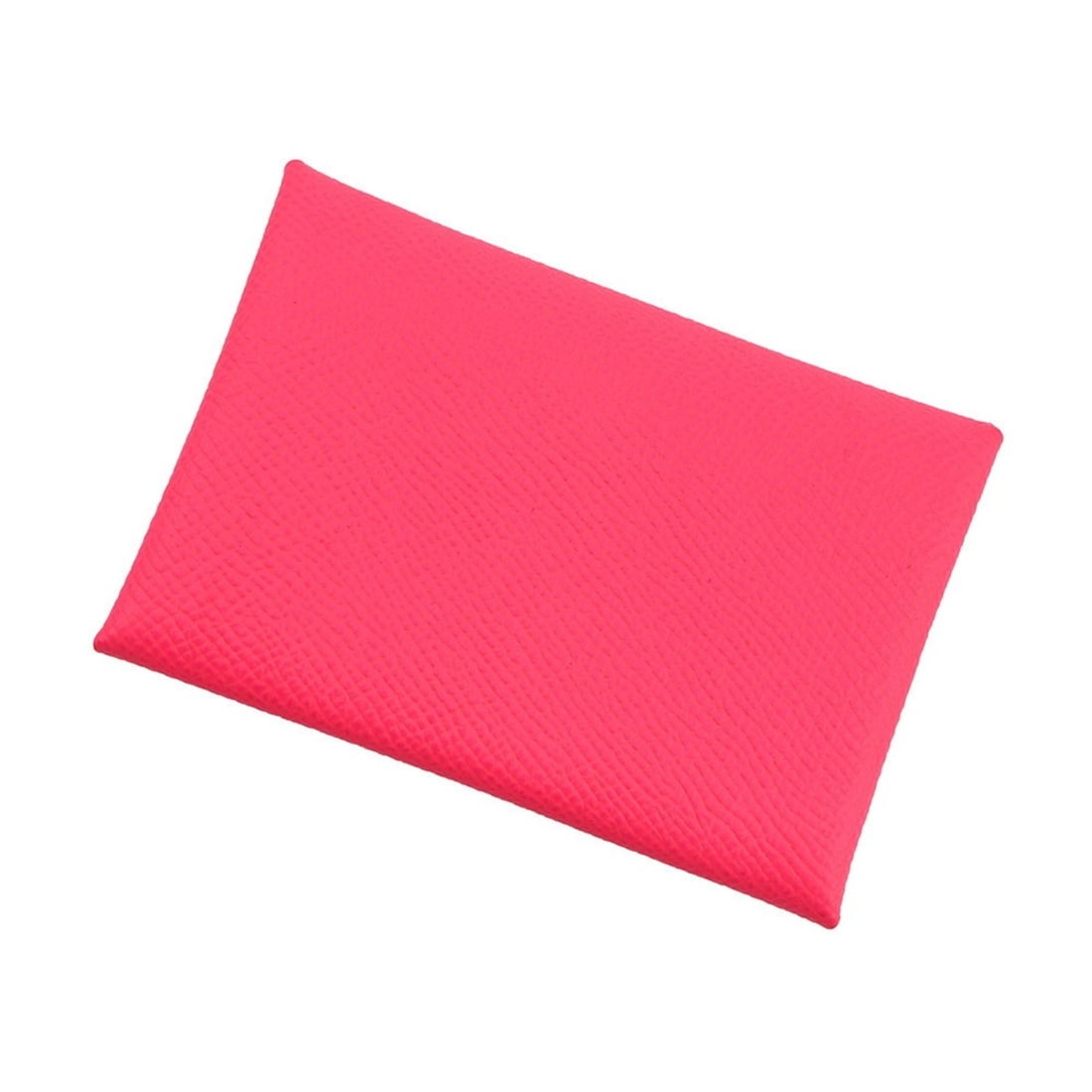 Hermes Calvi Duo Pink Epsom Leather Wallet/Coin Purse (B Stamp) - A versatile wallet and coin purse (1 of 19)