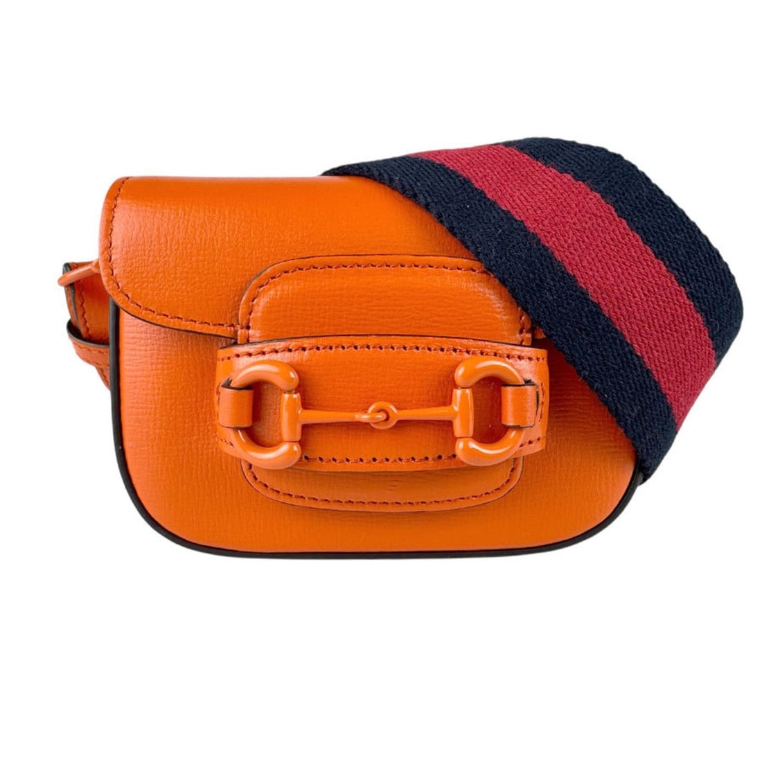 Gucci GUCCI Shoulder Bag Horsebit 1955 Leather Orange Women's 726863 Free Shipping z9027: --- Catalog ---Category: SizeSize (HxWxD): 10cm x 12cm x 5cm / 3.93'' x 4.72'' x 1.96''Category: DesignType: Shoulder bagColor: OrangeGender: WomenMaterial: Leather Category: GeneralMPN: 726863Brand: