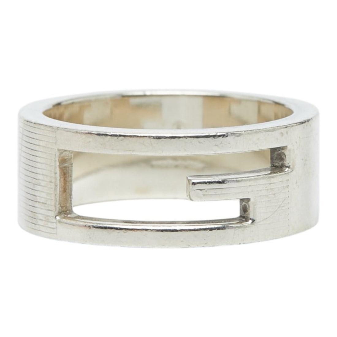 Gucci Branded G Ring, Size #15, SV925 Silver, Women's GUCCI (1 of 19)