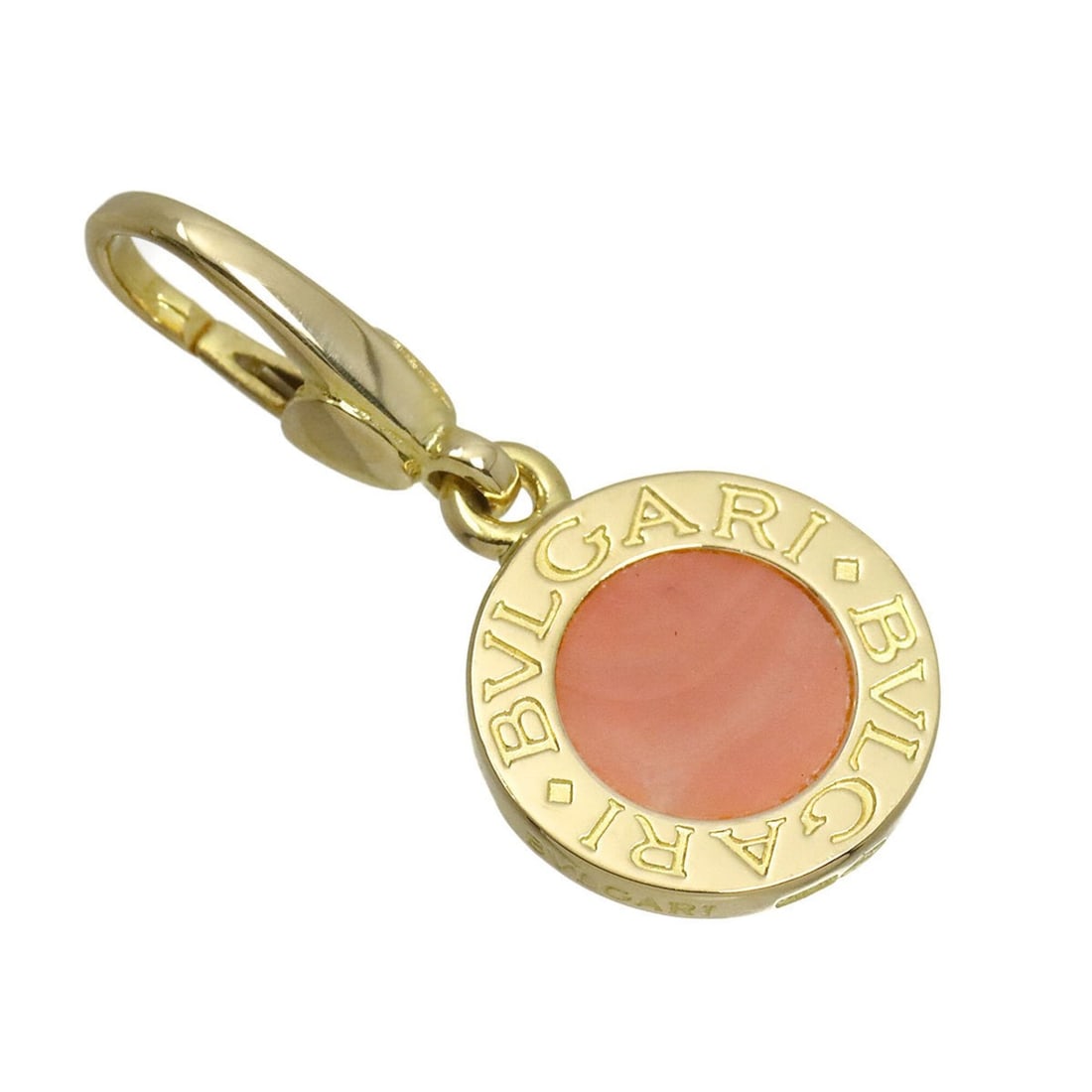 Bulgari BVLGARI Double Pendant Top Coral 18K YG Yellow Gold 750: --- Catalog ---Category: SizePendant Size: 28mm x 13mm / 1.1'' x 0.51''Category: DesignGender: WomenMaterial: Yellow gold (18K)Necklace Type: PendantCategory: GeneralBrand: Bvlgari--- Item List ---Sec