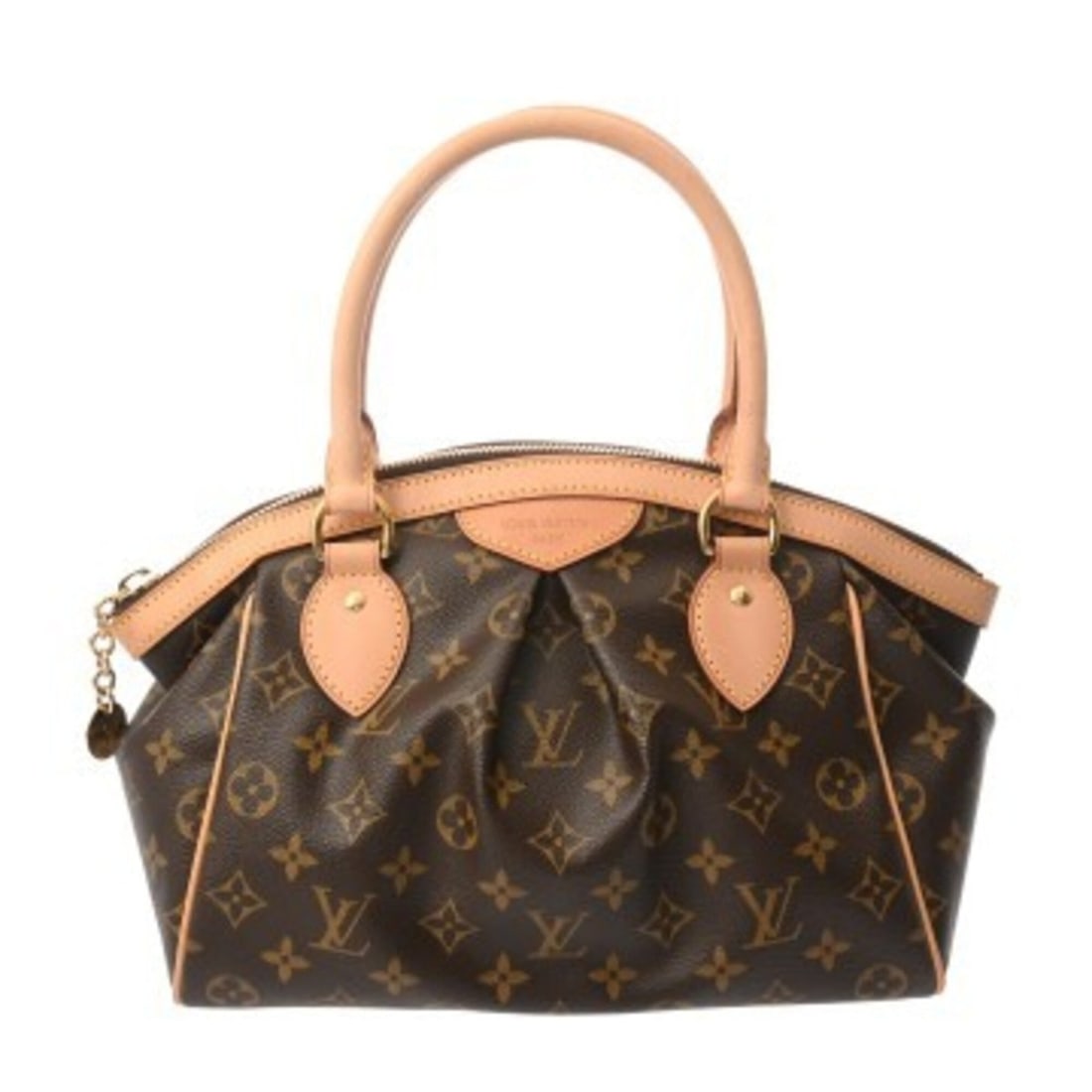 LOUIS VUITTON Louis Vuitton Monogram Tivoli PM Brown M40143 Women's Canvas Handbag AB Rank Used (1 of 18)