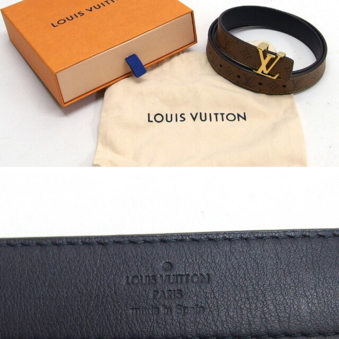 Louis Vuitton Monogram Reverse LV Initial Belt - 4