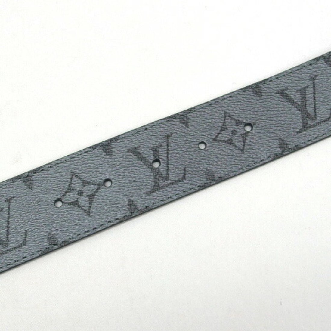Louis Vuitton Monogram Eclipse Reverse Ceinture LV Initials - 9