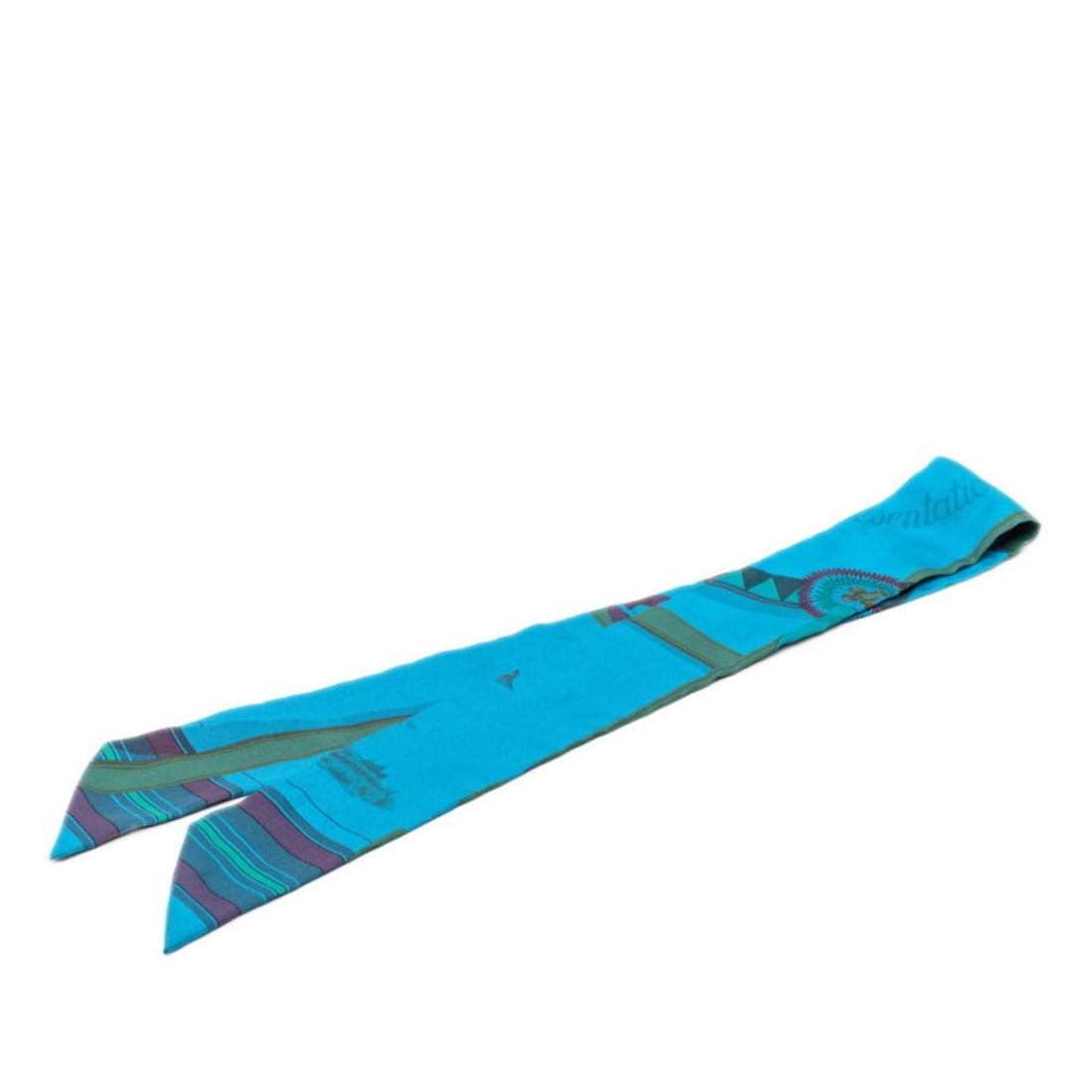 Hermes Twilly Scarf Muffler Blue Multicolor Silk Women's HERMES: --- Catalog ---Category: SizeSize (LxW): 5cm x 85cm / 1.96'' x 33.46''Category: DesignType: ScarfColor: Blue, Multi-colorGender: WomenMaterial: Silk Category: GeneralBrand: Hermes--- Item List ---Sect