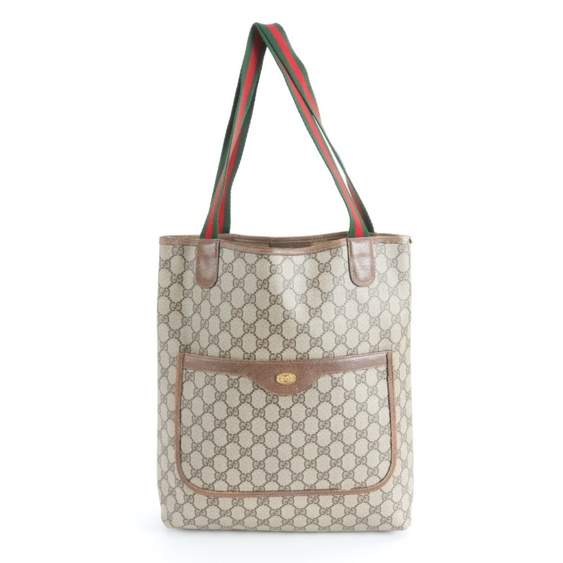 Gucci Old GG Supreme Sherry Line Leather Tote Bag Shoulder for Men: --- Catalog ---Category: SizeSize (HxWxD): 38cm x 34cm x 10cm / 14.96'' x 13.38'' x 3.93''Category: DesignType: Shoulder bag, Tote bagColor: Beige, BrownGender: MenMaterial: Leather , Coated canvas Ca