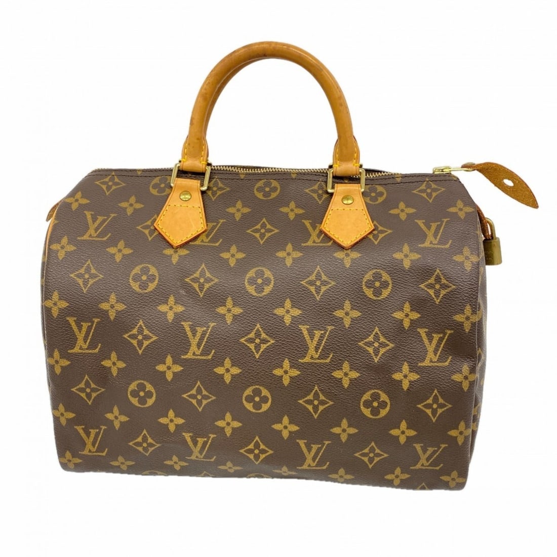 Louis Vuitton Monogram Speedy 30 Handbag M41108 Brown Women's (1 of 13)