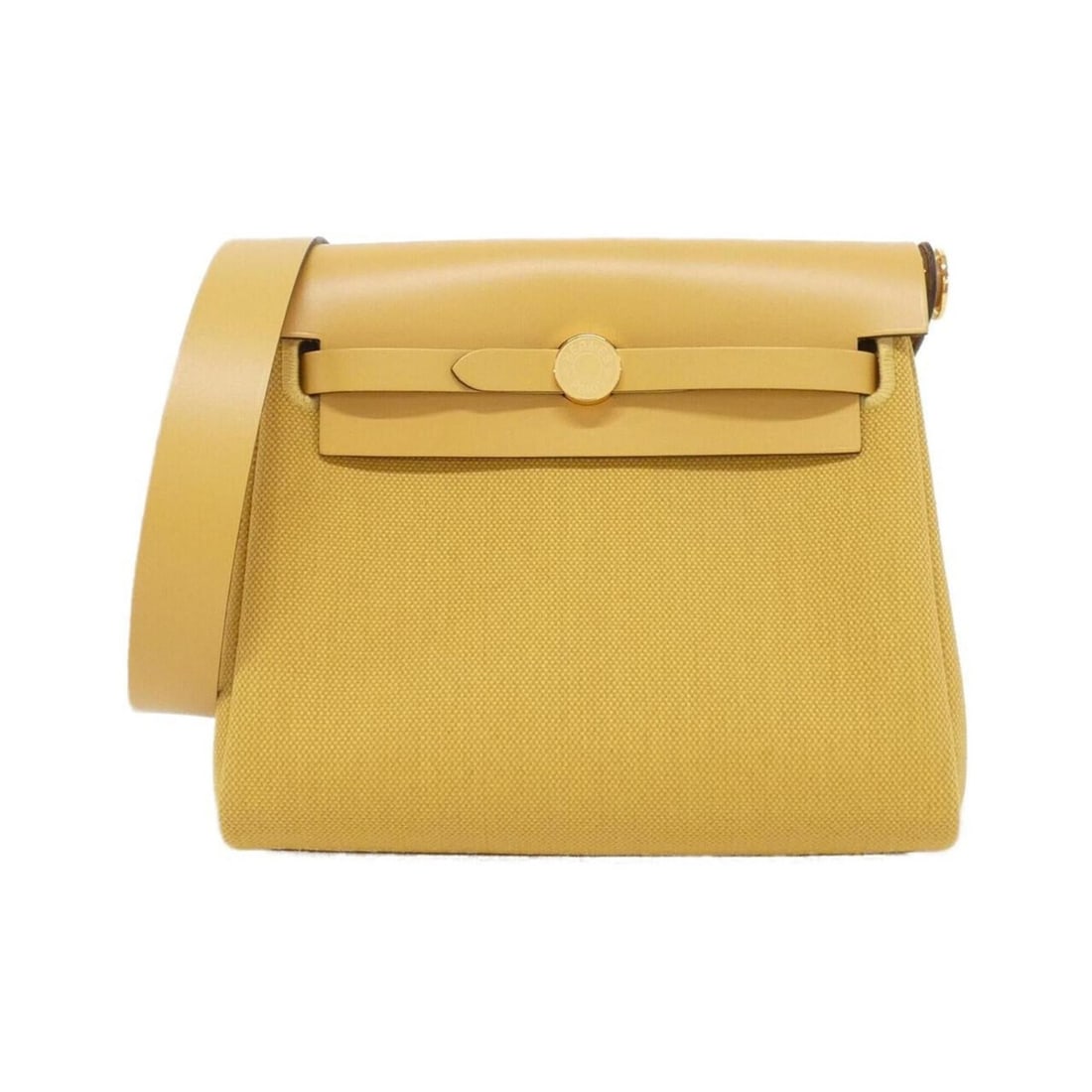 Hermes Herbag Zip 20cm 086430CC Shoulder Bag: --- Catalog ---Category: SizeSize (HxWxD): 16cm x 20cm x 5.5cm / 6.29'' x 7.87'' x 2.16''Category: DesignType: Shoulder bagColor: YellowGender: WomenHardware Color: GoldCategory: GeneralMPN: