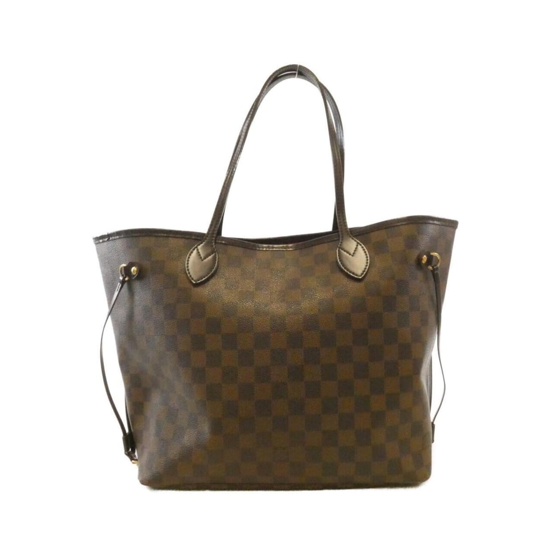 Louis Vuitton Damier Neverfull MM N51105 Handbag: --- Catalog ---Category: SizeSize (HxWxD): 29cm x 47cm x 15cm / 11.41'' x 18.5'' x 5.9''Category: DesignType: HandbagColor: EbeneGender: WomenMaterial: Coated canvas Hardware Color: GoldCategory: