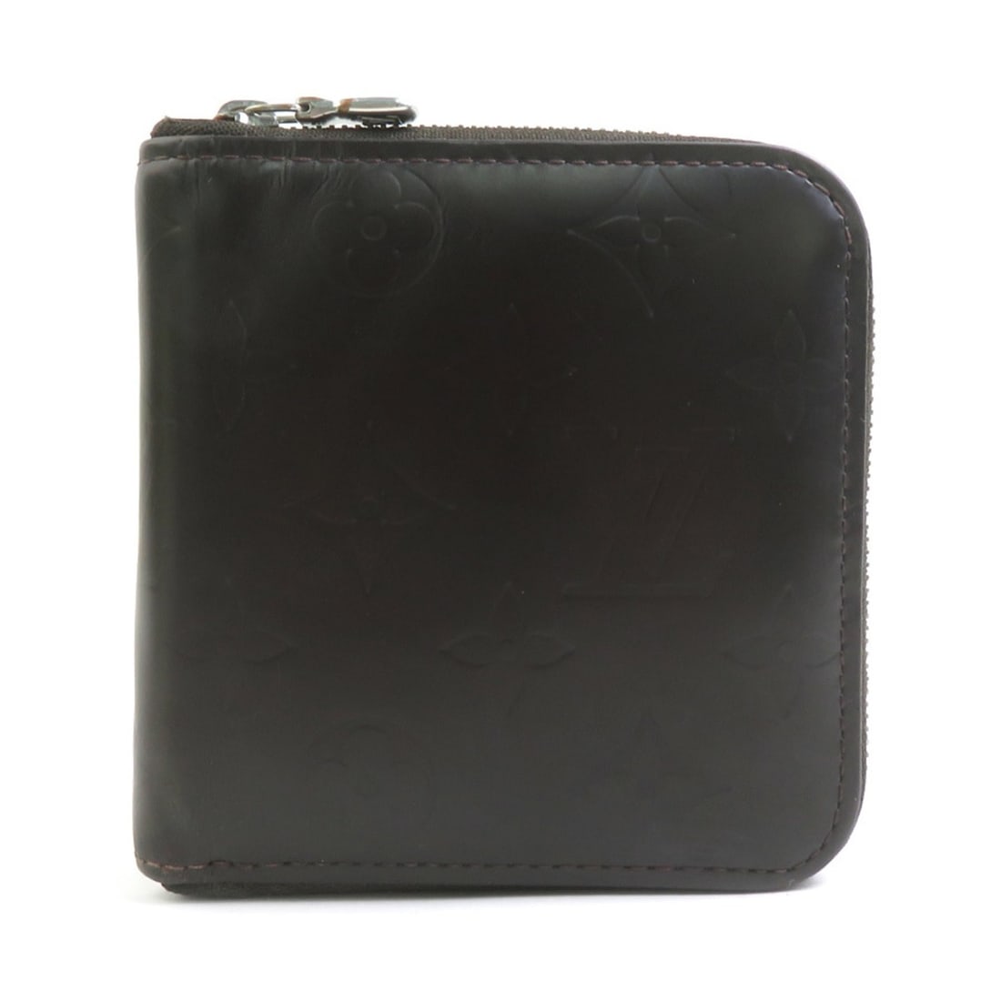 Louis Vuitton LOUIS VUITTON Bi-fold wallet Monogram Glacé Portefeuille Monnaie Zip leather Cafe: --- Catalog ---Category: SizeSize (HxWxD): 12cm x 11cm x 2cm / 4.72'' x 4.33'' x 0.78''Category: DesignType: Wallet (bi-fold)Color: Coffee, Monogram GlacéGender: MenMaterial: Leather Category: Genera