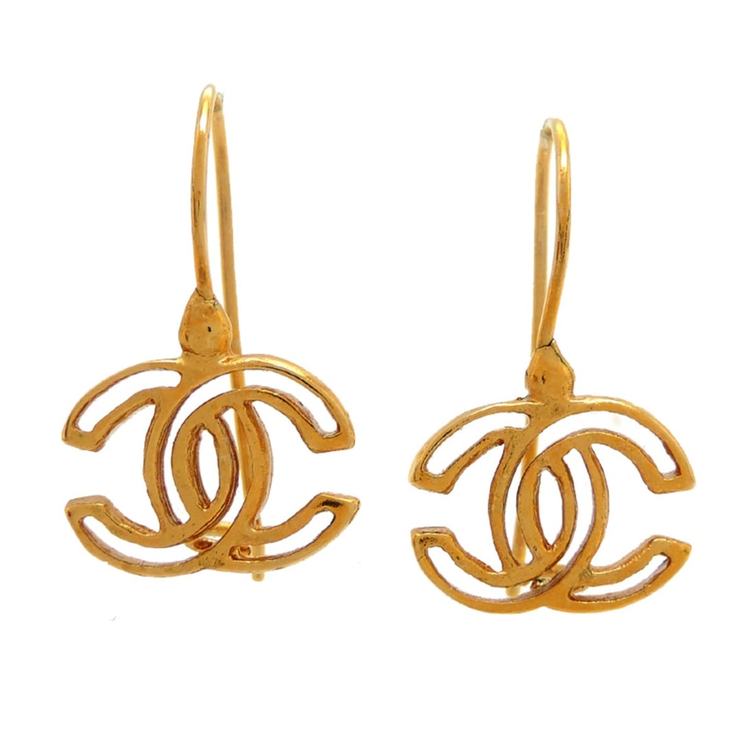 Chanel Coco Earrings, Women's GP (Gold Plated): --- Catalog ---Category: SizeSize (HxWxD): 23.40mm x 13.60mm / 0.92'' x 0.54''Category: DesignType: Stud earringsGender: WomenMaterial: Gold platingCategory: GeneralBrand: Chanel--- Item List ---Secti