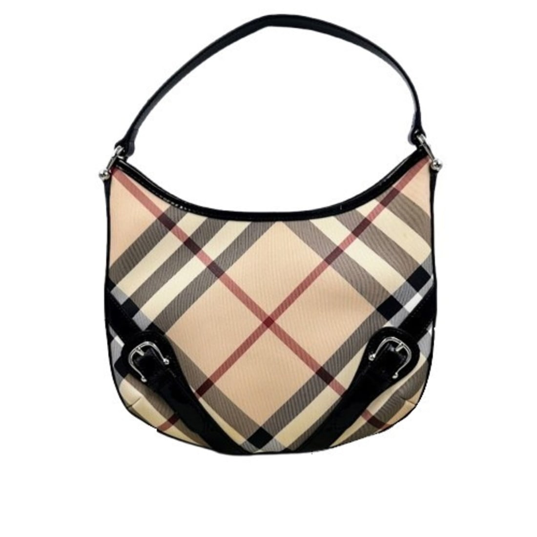 BURBERRY Nova Check Bag, Beige (1 of 11)
