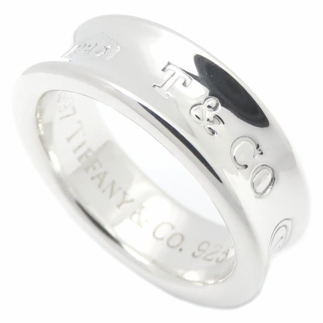 TIFFANY&Co. Tiffany 1837 Basic Ring, Sterling Silver (SV925), Women's, Item Number 295261: --- Catalog ---Category: SizeJP Size: 13.5US Size: 6.5Category: DesignType: Band ringGender: WomenMaterial: Silver 925Category: GeneralBrand: Tiffany--- Item List ---Section: ConditionRanking: Rank A