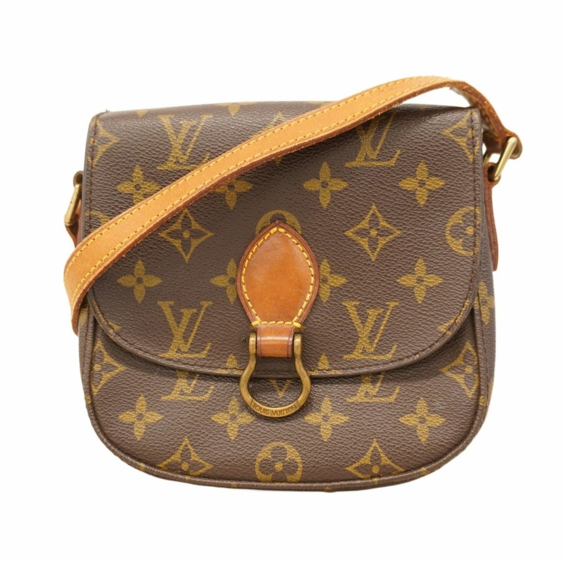Louis Vuitton Monogram Mini Saint Cloud Shoulder Bag M51244 Brown Women's: --- Catalog ---Category: SizeSize (HxWxD): 16.5cm x 17cm x 5.5cm / 6.49'' x 6.69'' x 2.16''Category: DesignType: Shoulder bagColor: BrownGender: WomenCategory: GeneralMPN: M51244Brand: Louis Vuitton--