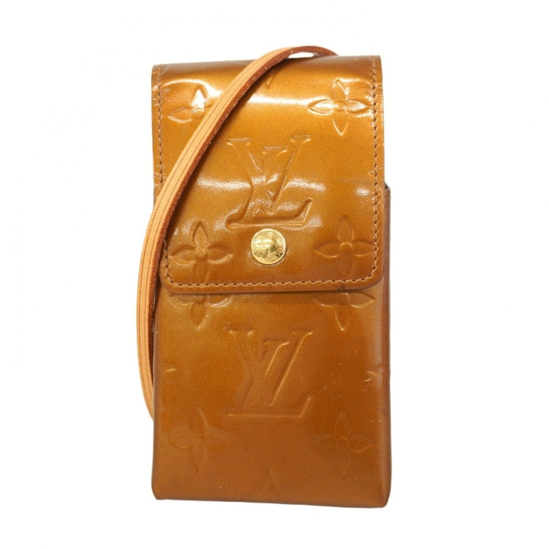 Louis Vuitton cigarette case, Vernis green, M91156, bronze, women's.: --- Catalog ---Category: DesignType: Cigarette caseColor: BronzeCategory: GeneralMPN: M91156Brand: Louis VuittonCategory: Physical PropertiesSize (HxWxD): 13cm x 7cm x 2.5cm / 5.11'' x 2.75'' x 0.98''
