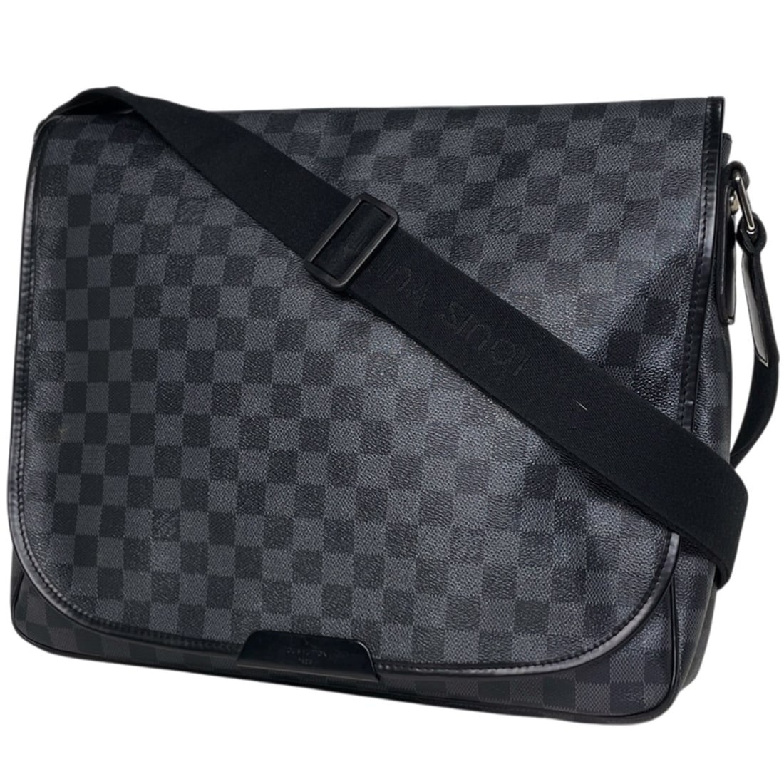 Louis Vuitton Daniel MM Messenger Bag Shoulder Damier Graphite Noir (Black) N58029 Men's (1 of 9)