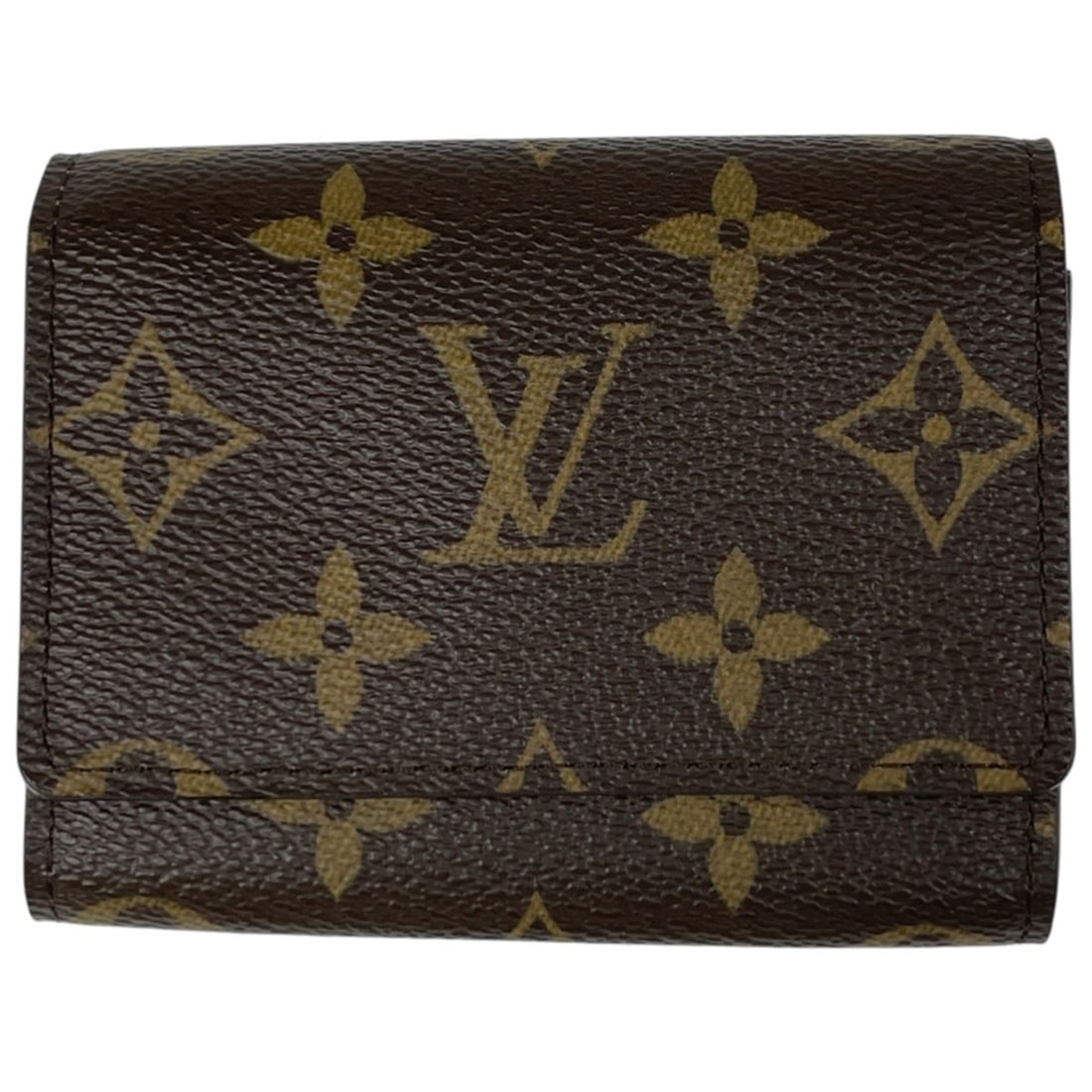 Louis Vuitton Enveloppe Carte de Visite Pass Case/Business Card Holder/Card Case, Monogram Brown,: --- Catalog ---Category: DesignType: Travel pass caseColor: BrownGender: WomenMaterial: Monogram Category: GeneralLine: MonogramBrand: Louis VuittonCategory: Physical PropertiesSize (HxWxD): 8cm x 10.