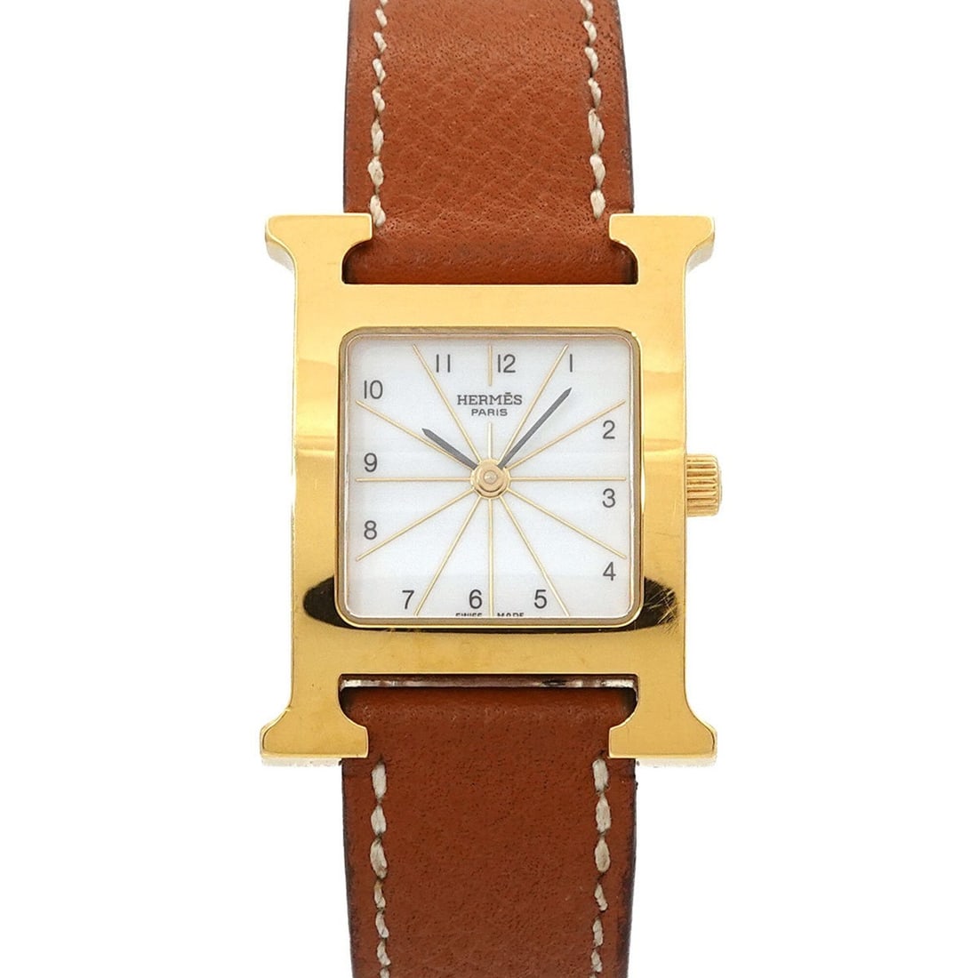 Hermes H-Watch HH1 201 Women's Watch White Quartz H (1 of 12)