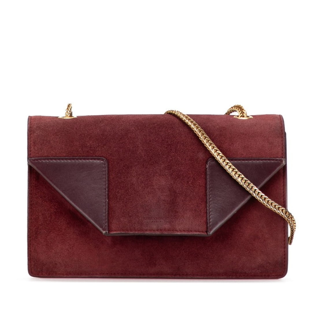 Saint Laurent Betty Chain Shoulder Bag 314516 Wine Red Bordeaux Suede Leather Women's SAINT LAURENT: --- Catalog ---Category: SizeSize (HxWxD): 13cm x 21cm x 6cm / 5.11'' x 8.26'' x 2.36''Category: DesignType: Shoulder bagColor: Bordeaux, Red color, WineGender: WomenMaterial: Suede , Leather Category