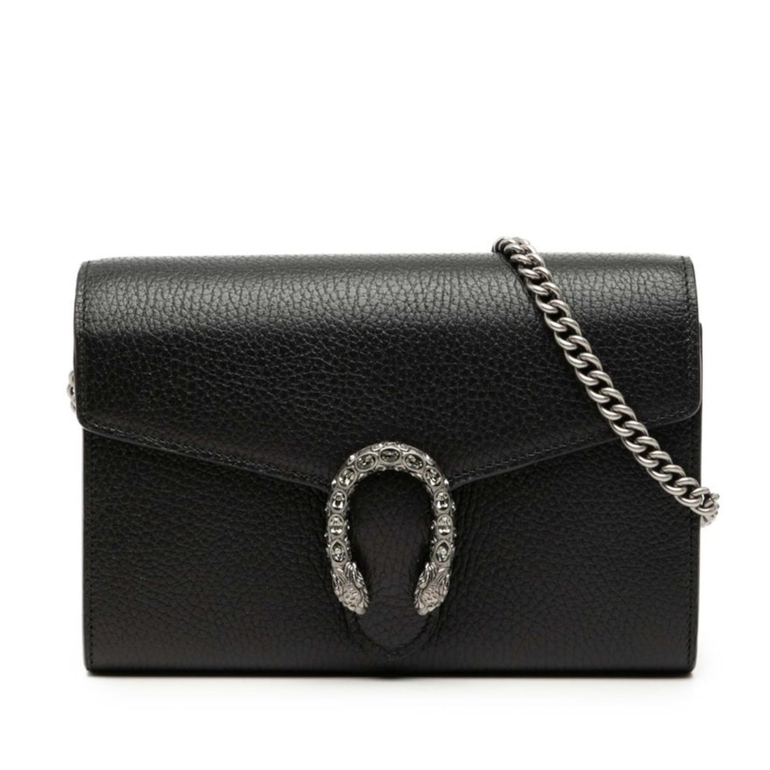 Gucci Dionysus Wallet Chain Shoulder Bag 401231 Black Leather Women's GUCCI: --- Catalog ---Category: SizeSize (HxWxD): 13cm x 19cm x 4.5cm / 5.11'' x 7.48'' x 1.77''Category: DesignType: Shoulder bagColor: BlackGender: WomenMaterial: Leather Category: GeneralMPN: 401231Brand: